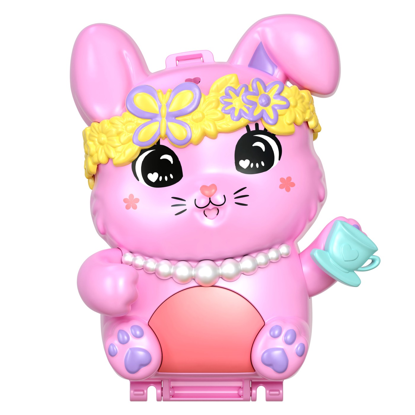 Polly Pocket gentuță animaluț iepuraș la petrecere cu accesorii