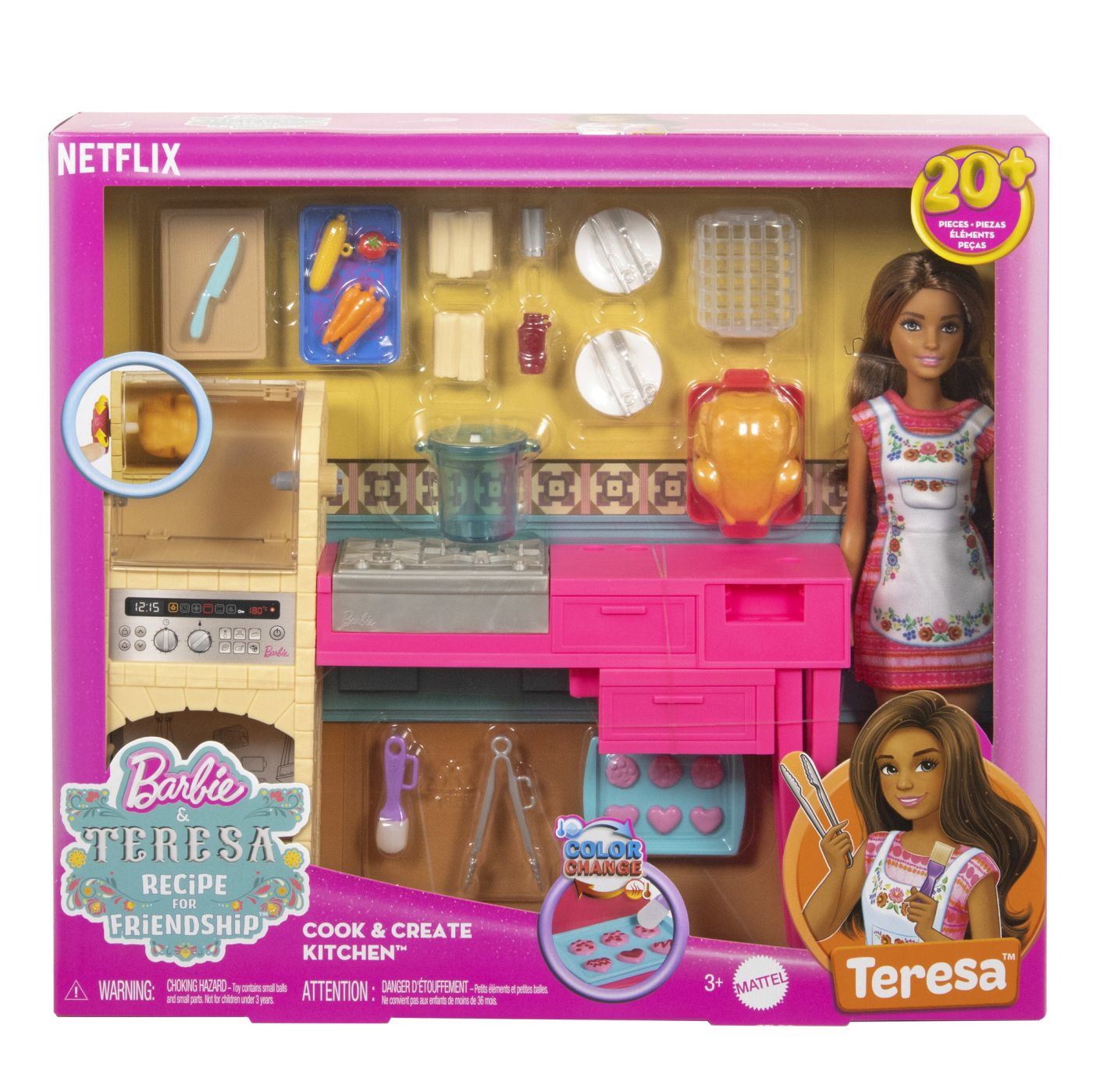 Set Barbie Teresa cu bucatarie si accesorii, Reteta pentru Prietenie