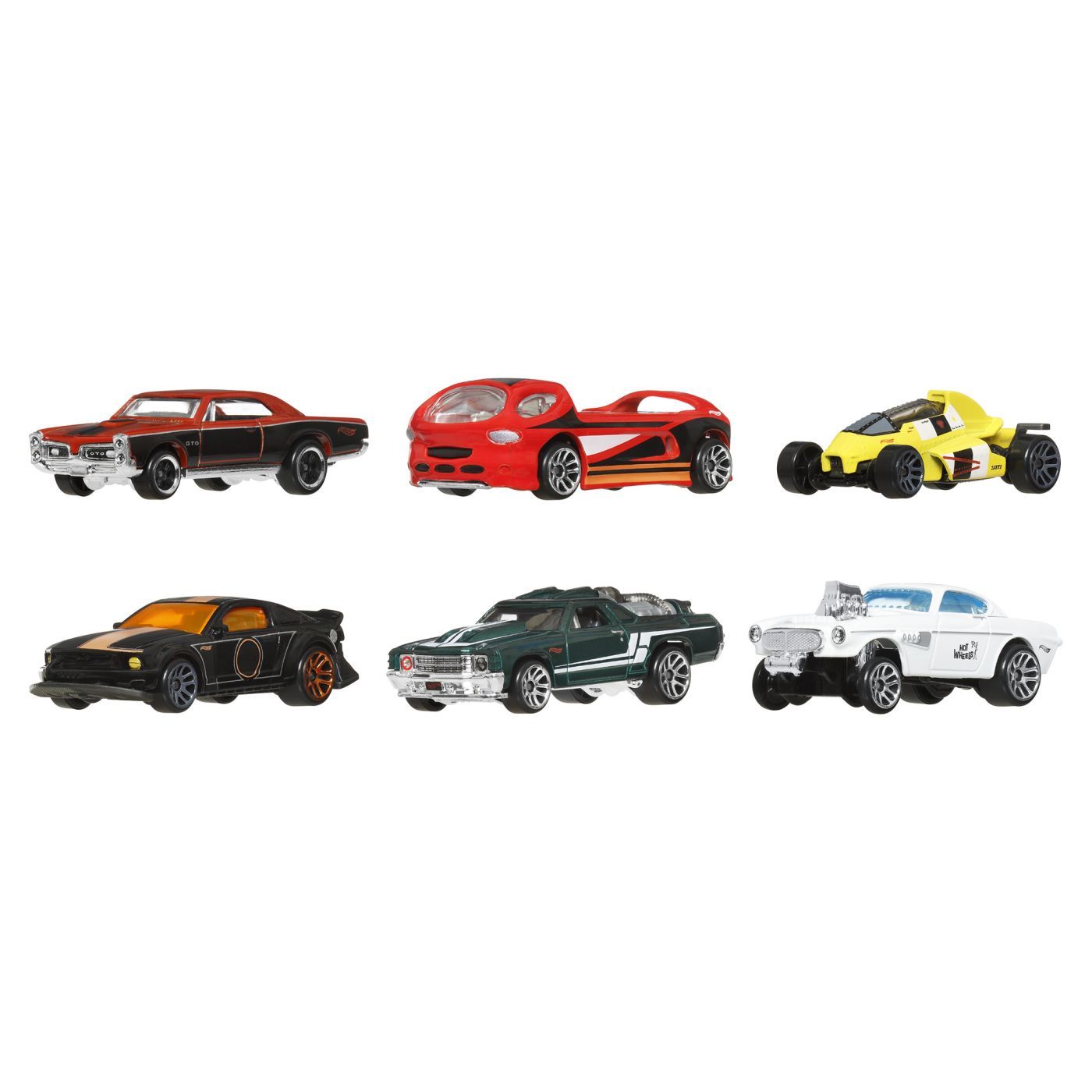 Set 6 masinute metalice Hot Wheels Legends Silver Series Mattel