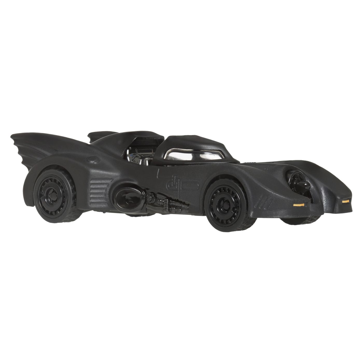 Masinuta Hot Wheels Batmobile Night Burnerz metalica cu pull-back, 1:43