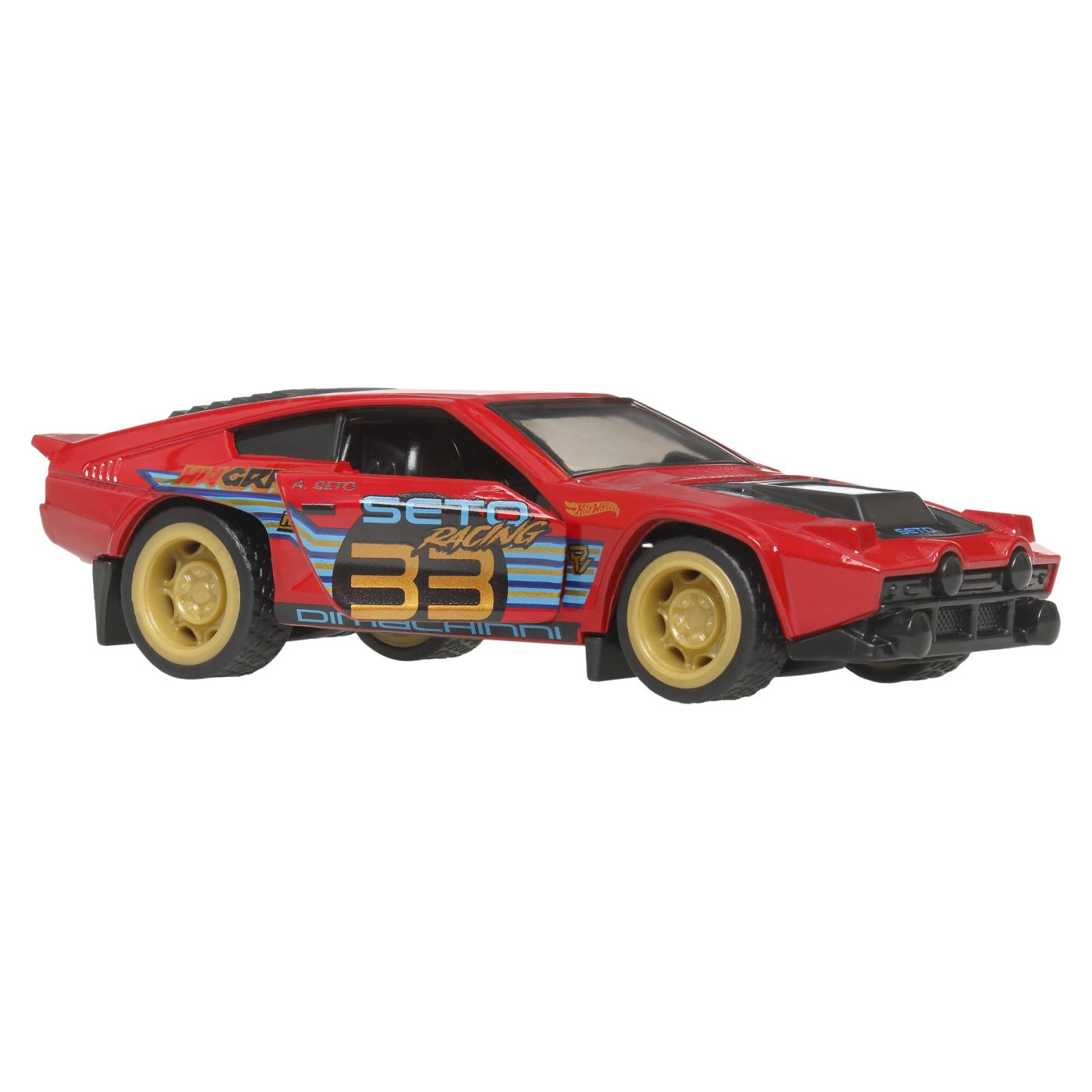 Masinuta metalica Hot Wheels Pull-Back Dimachinni Veloce 1:43