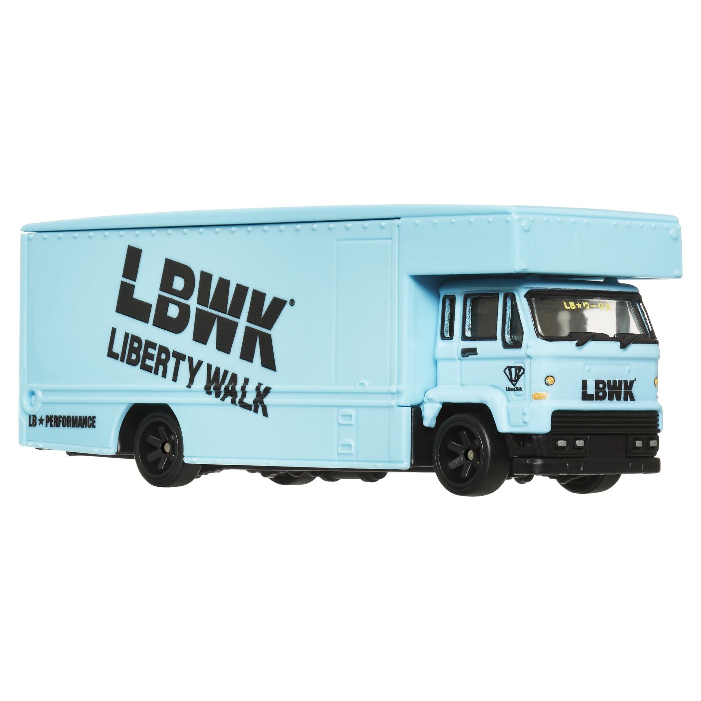 Hot Wheels Fleet Flyer cu Nissan Skyline 2000 GT-R LBWK, scara 1:64