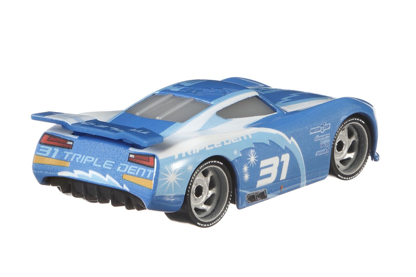 Masinuta metalica Cars 3 Cam Spinner, scara 1:55, Mattel