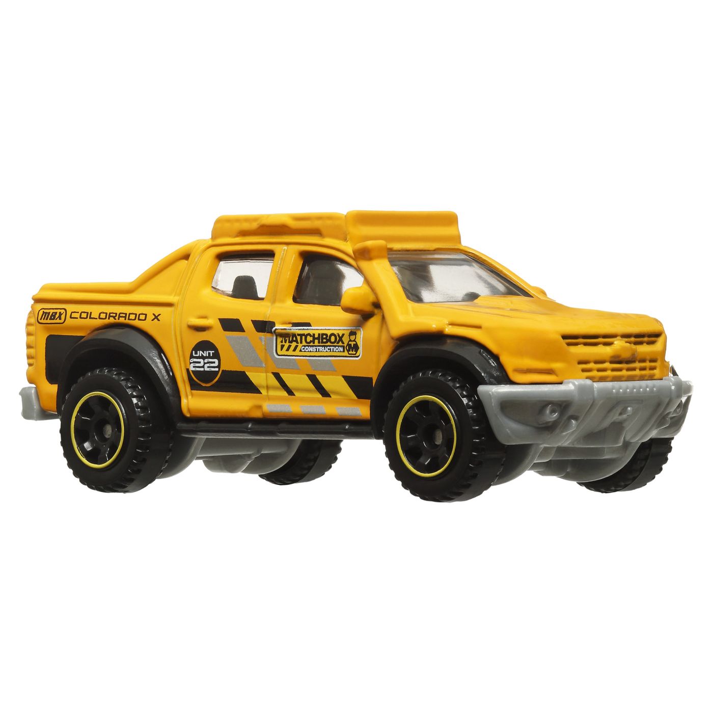 Set 5 mașinuțe metalice Matchbox MBX Construction VII, scara 1:64