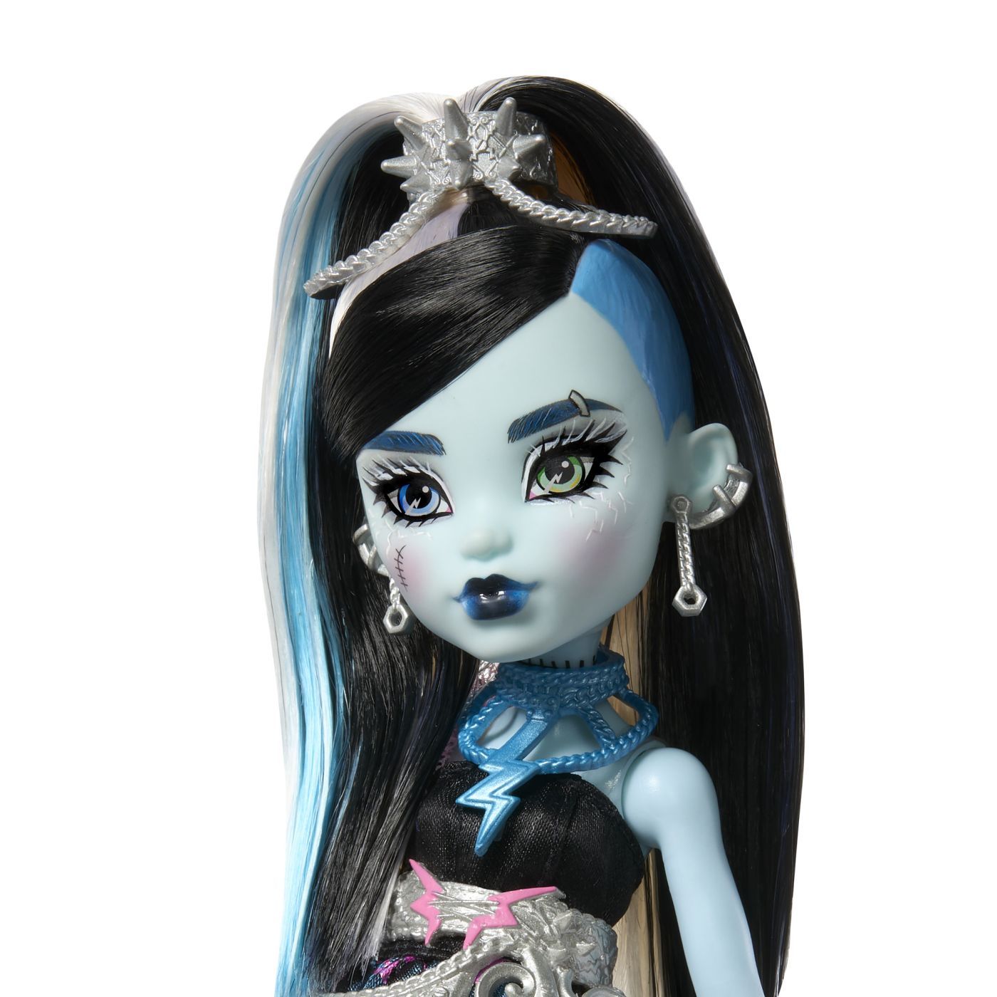 Papusa Monster High Frankie Stein aniversare cu accesorii tematice