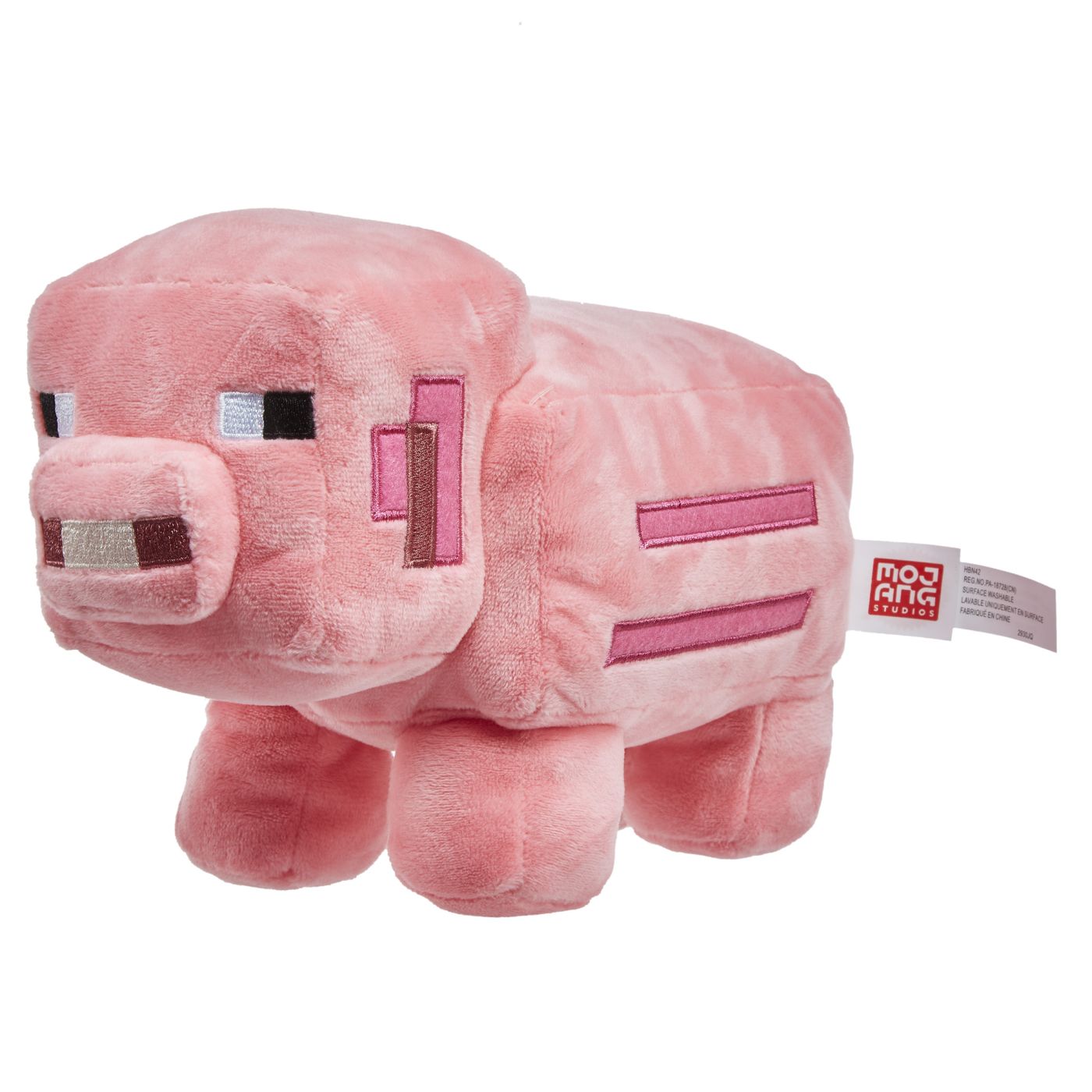 Jucarie de plus Minecraft Porcusor, figurina moale 20 cm
