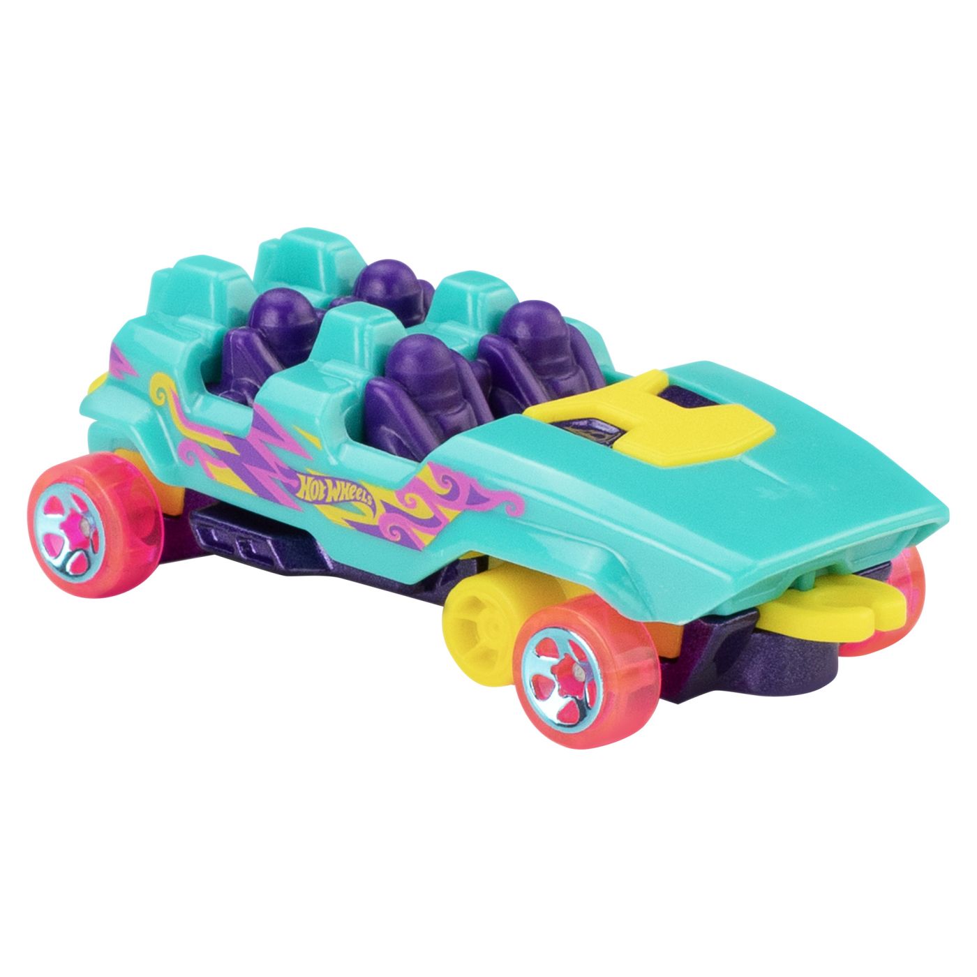 Set 5 mașinuțe Hot Wheels HW Fun Park, multicolor, Mattel