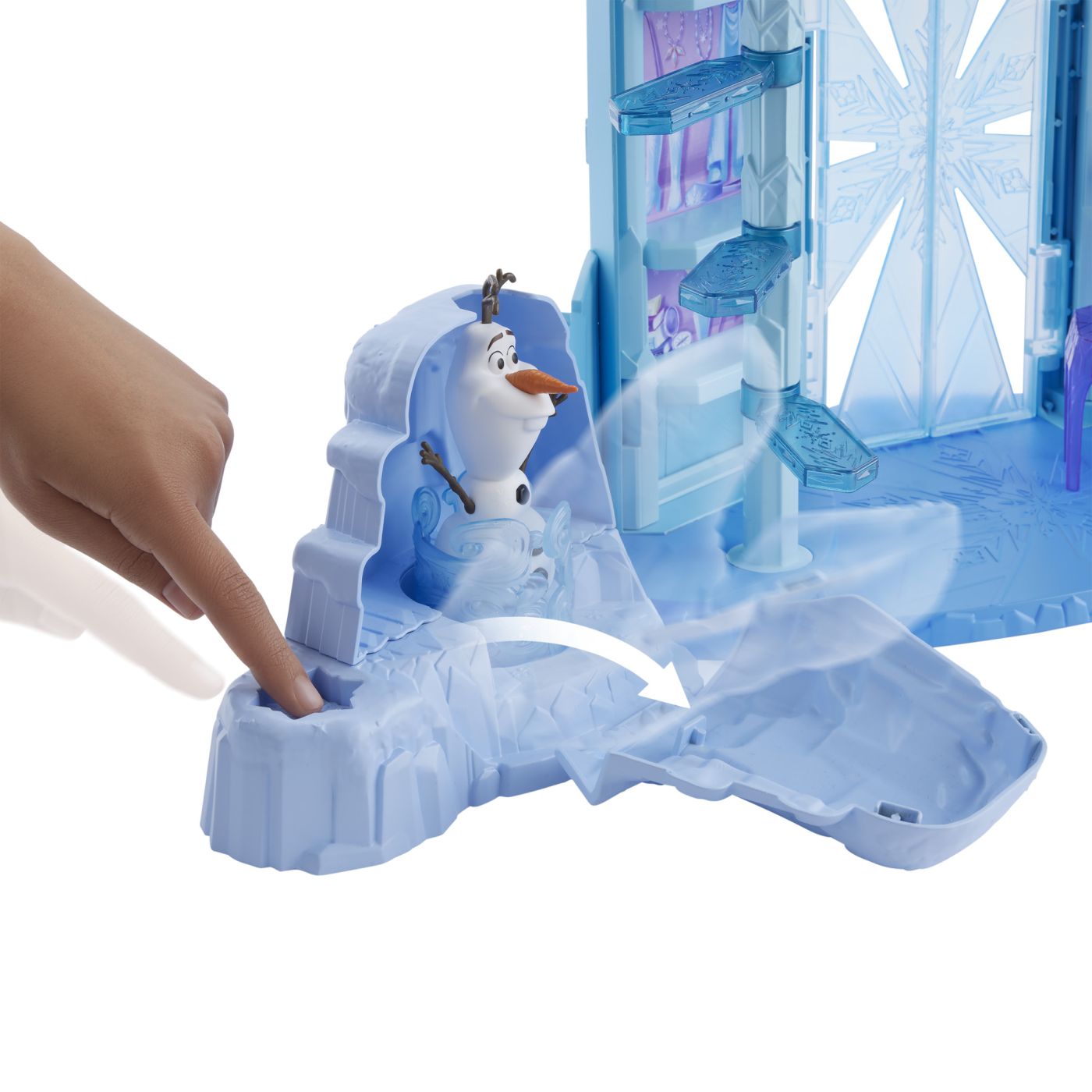 Castel Disney Frozen Regatul de Gheata cu figurine, accesorii si lumini