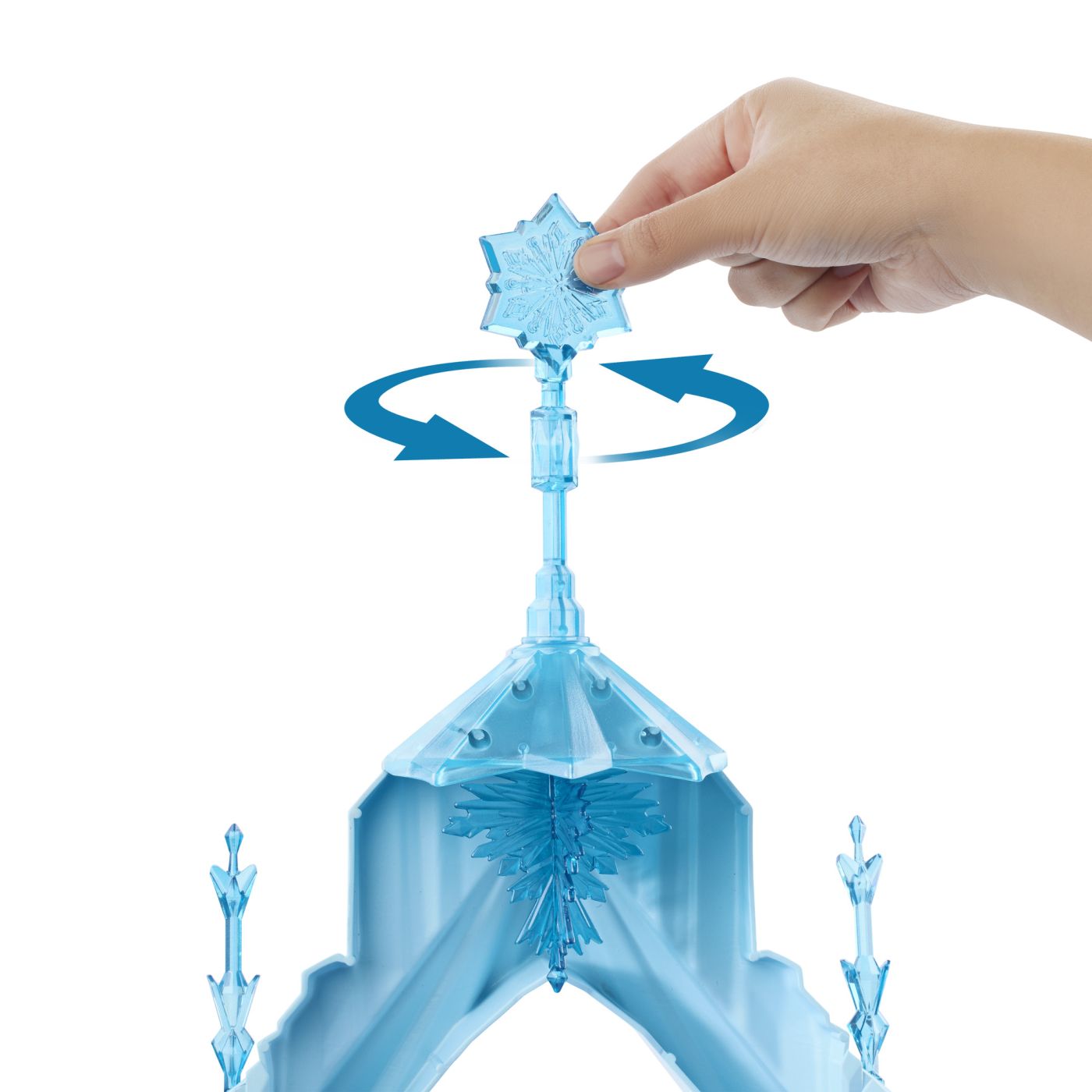 Castel Disney Frozen Regatul de Gheata cu figurine, accesorii si lumini