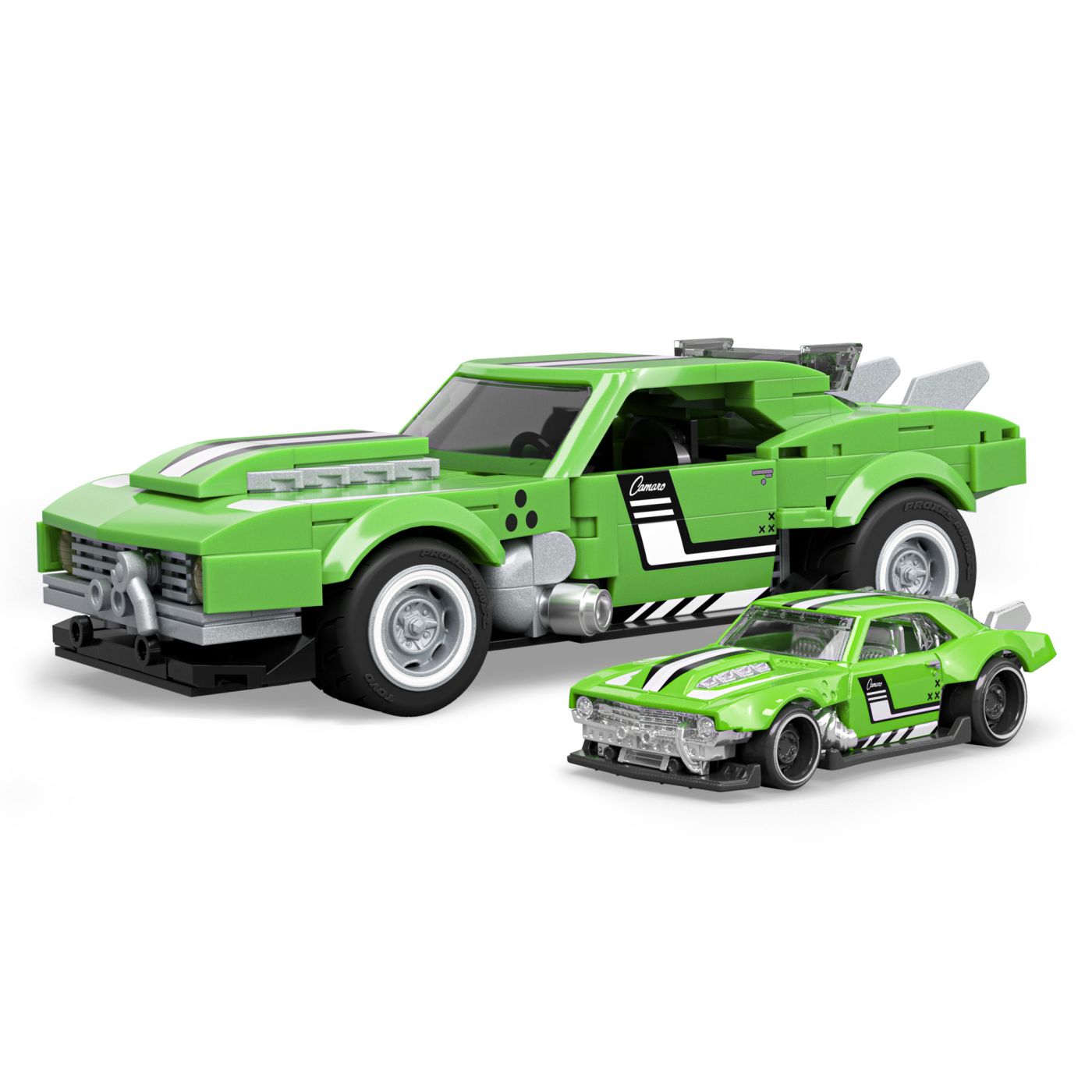 Set de construcție Hot Wheels Speed Series Camaro Chevrolet 1968, 289 piese