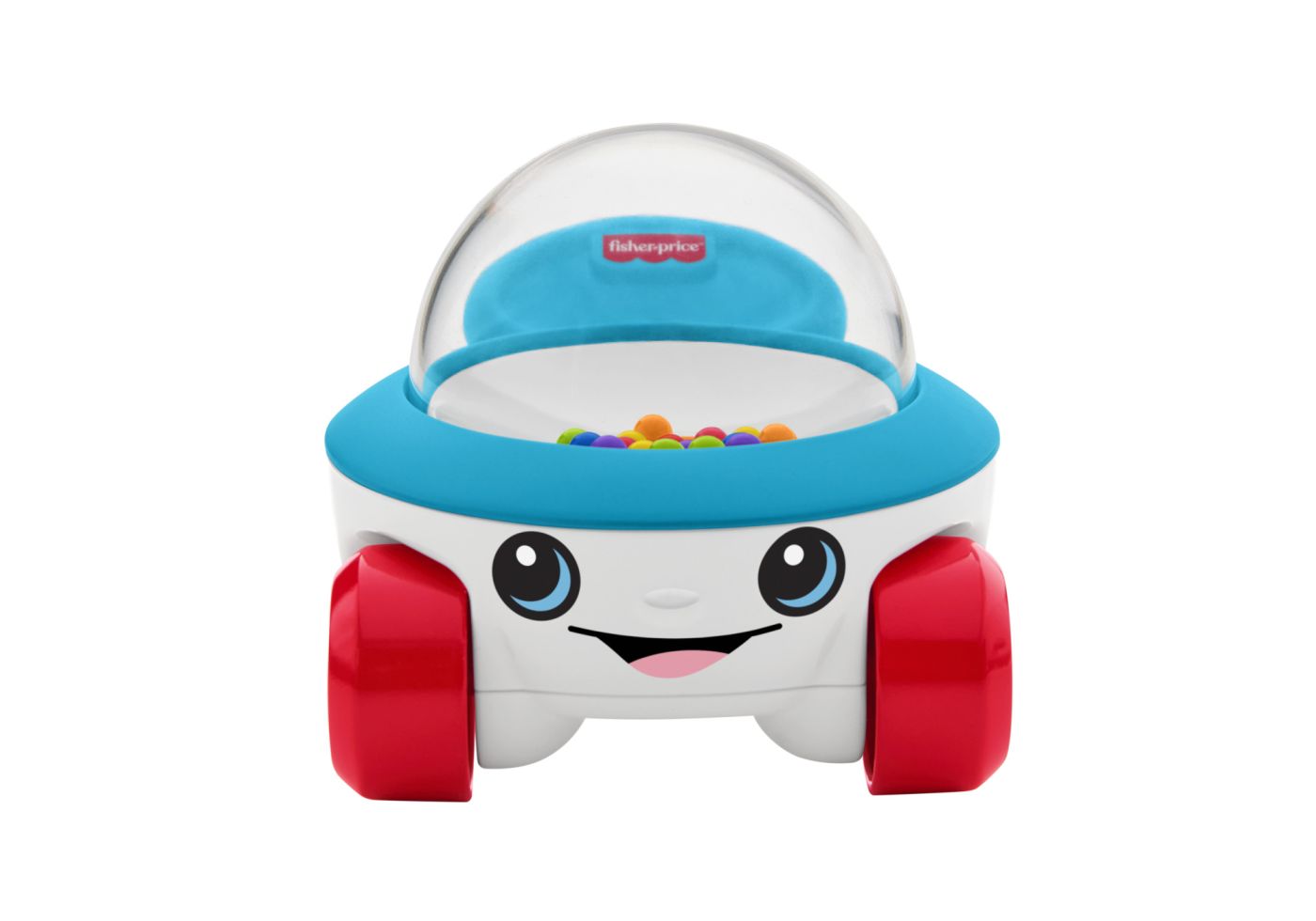 Jucărie de împins Fisher-Price vehicul popcorn cu bile pentru bebeluși