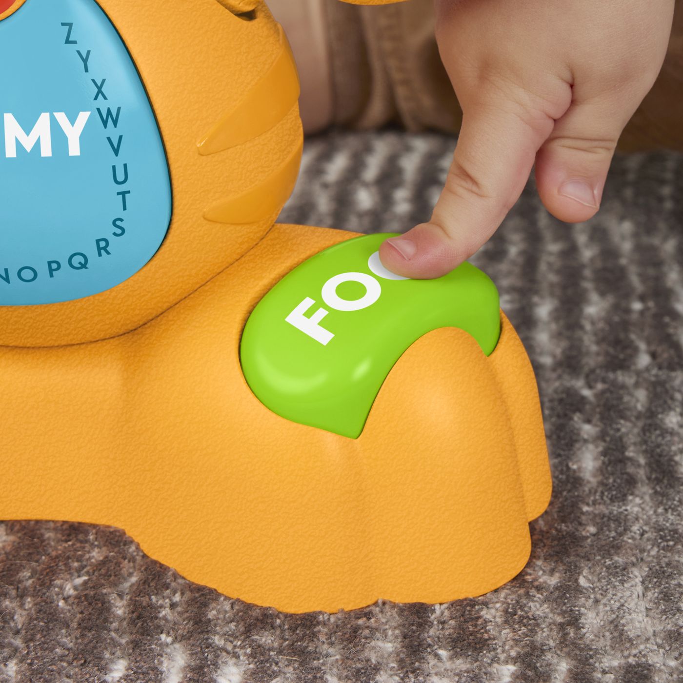 Jucărie interactivă Fisher-Price Tigru educativ cu sunete și melodii