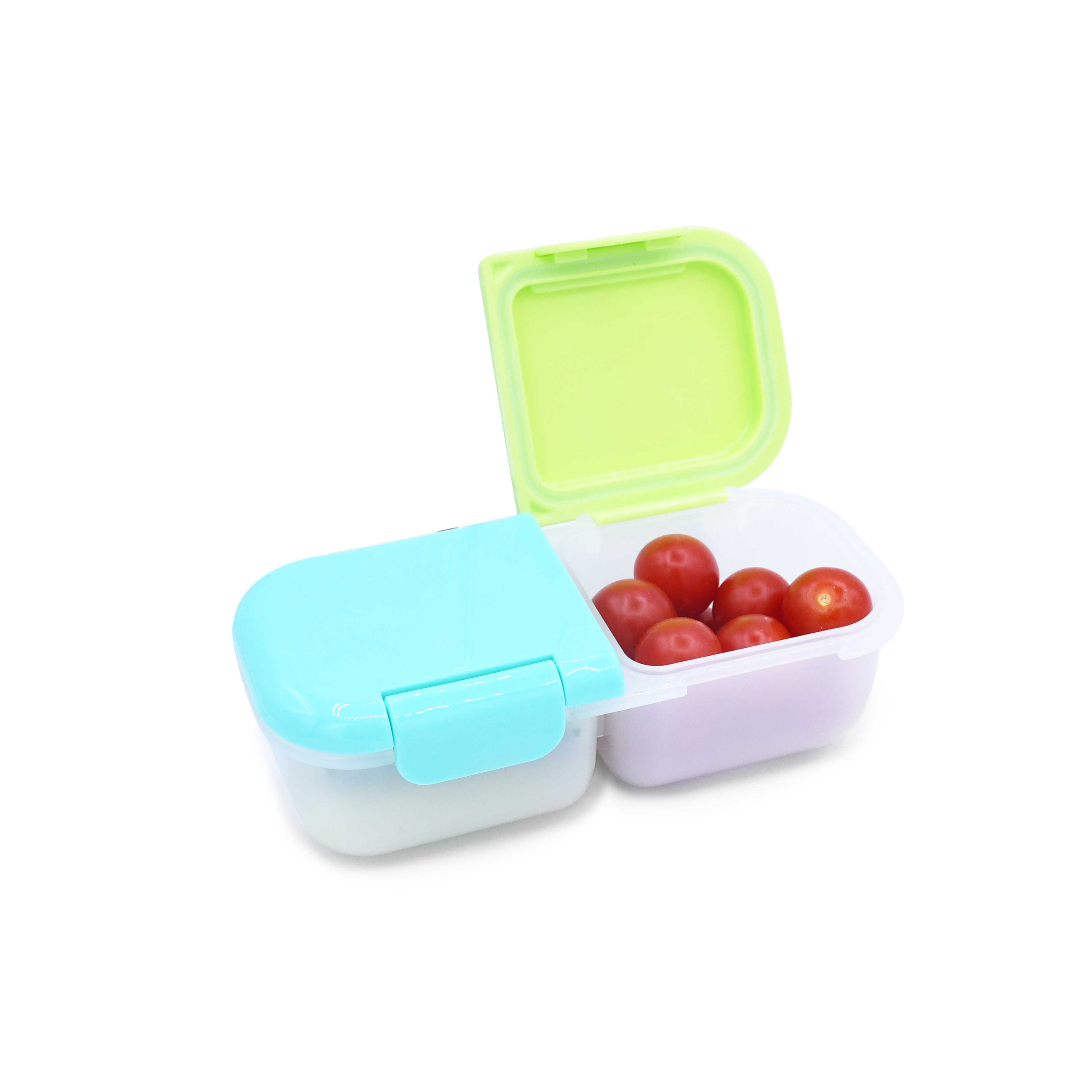 Cutie snack cu 2 compartimente etanșe Melii, Cactus Fern Sage