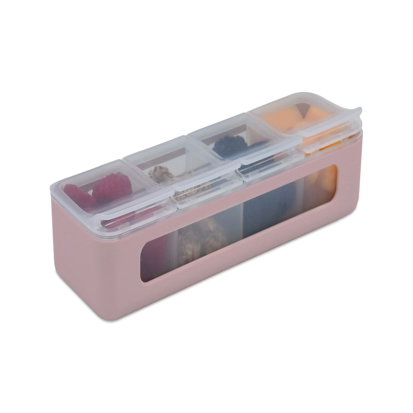 CUTIE SNACK 4 COMPARTIMENTE, MELII LUXE, PINK