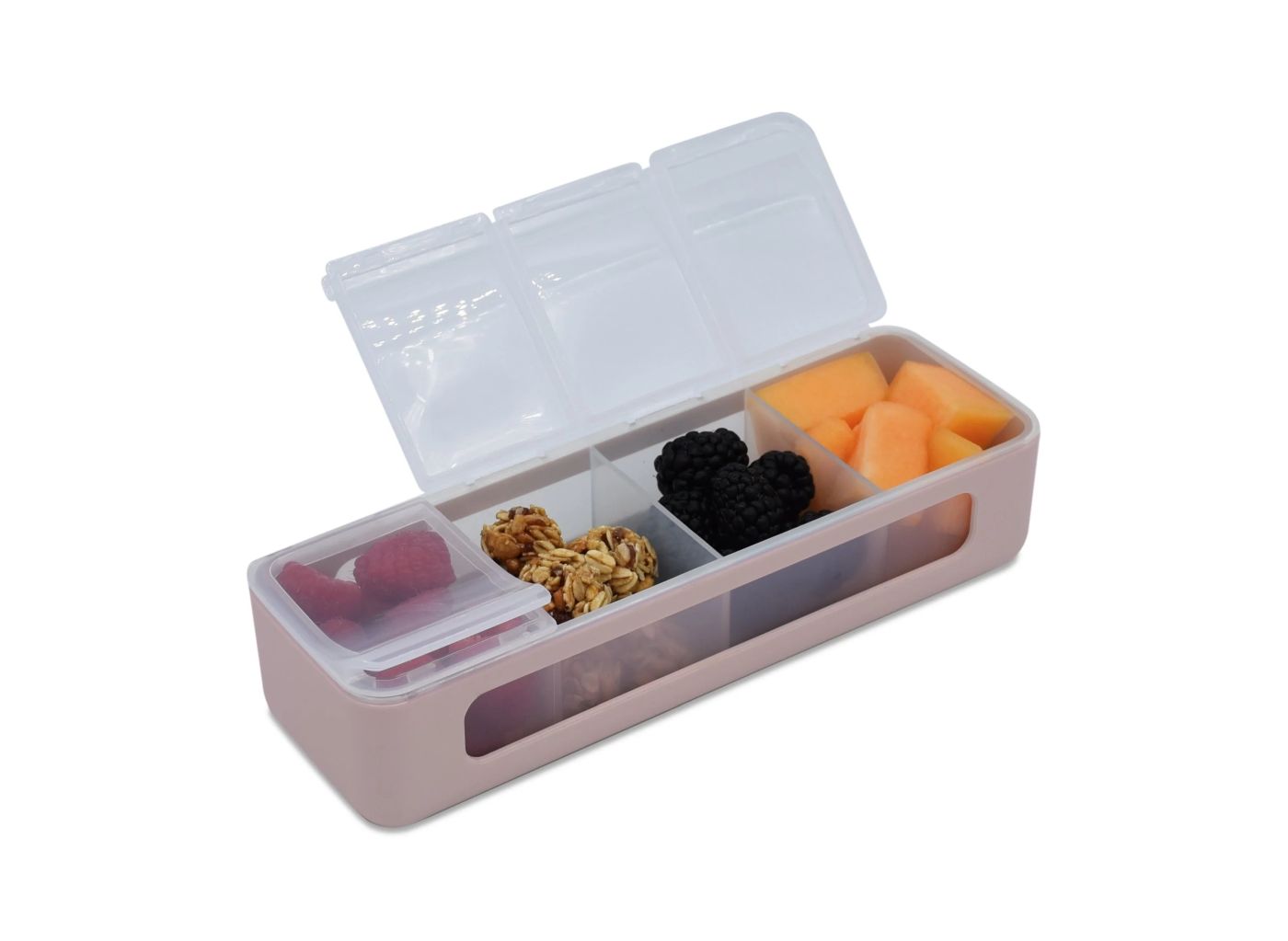 CUTIE SNACK 4 COMPARTIMENTE, MELII LUXE, PINK