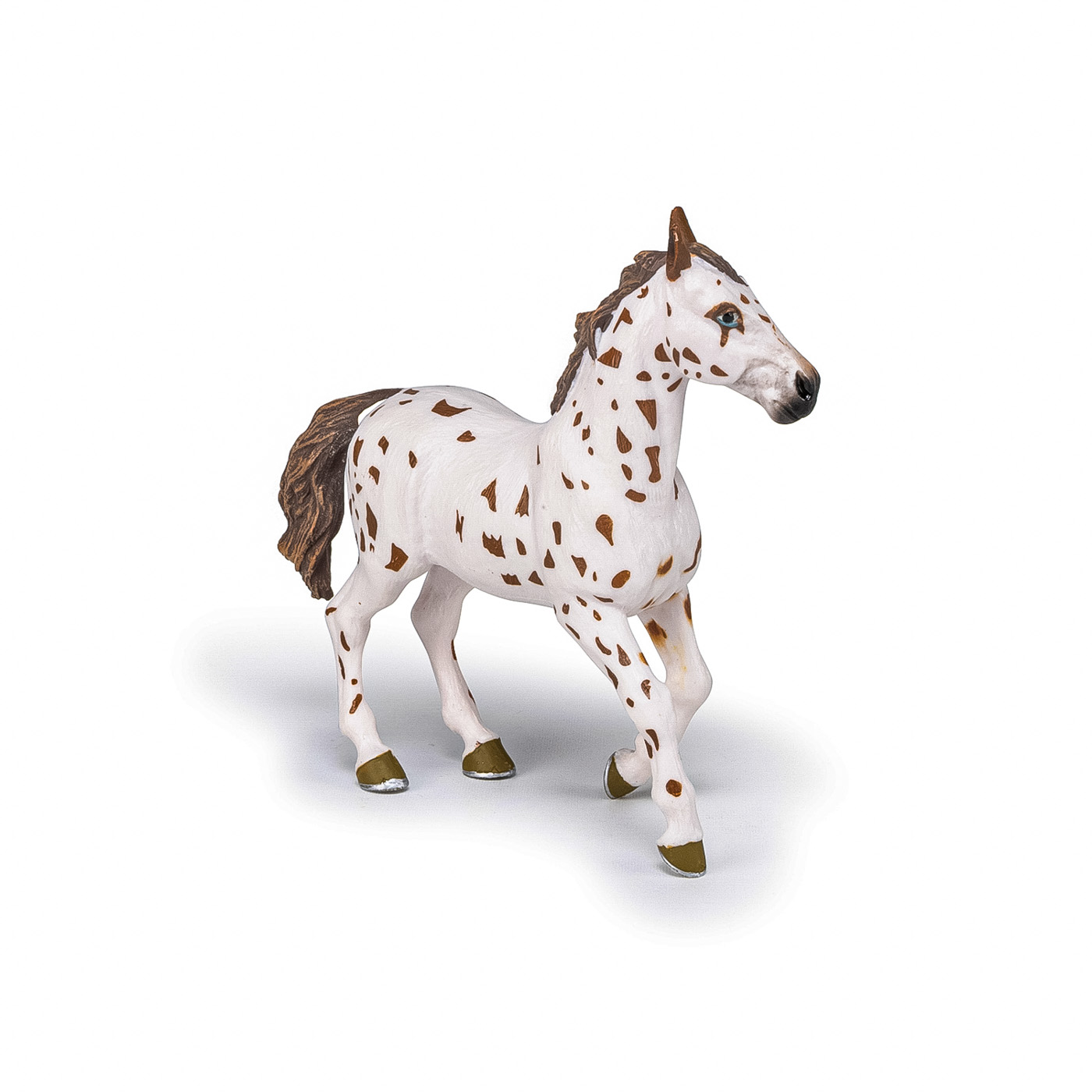 Figurină iapă Appaloosa Papo, pictată manual, realistă, 13 cm