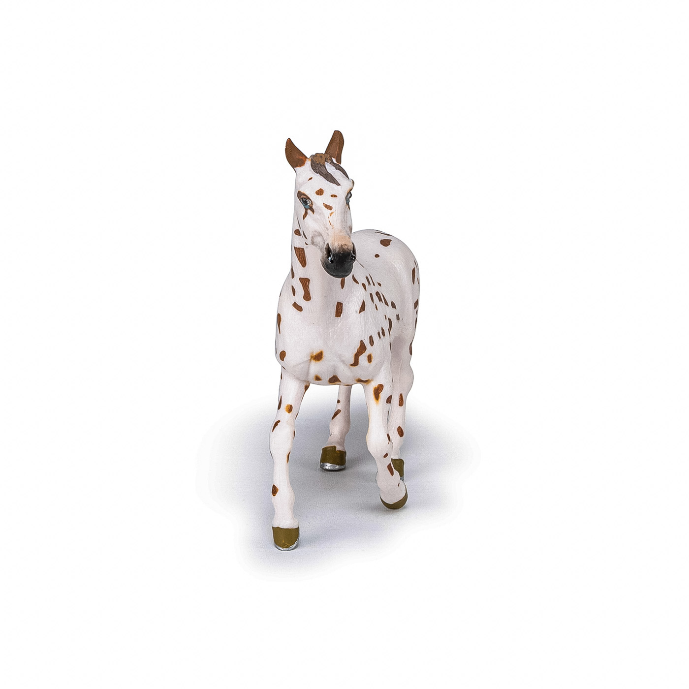 Figurină iapă Appaloosa Papo, pictată manual, realistă, 13 cm