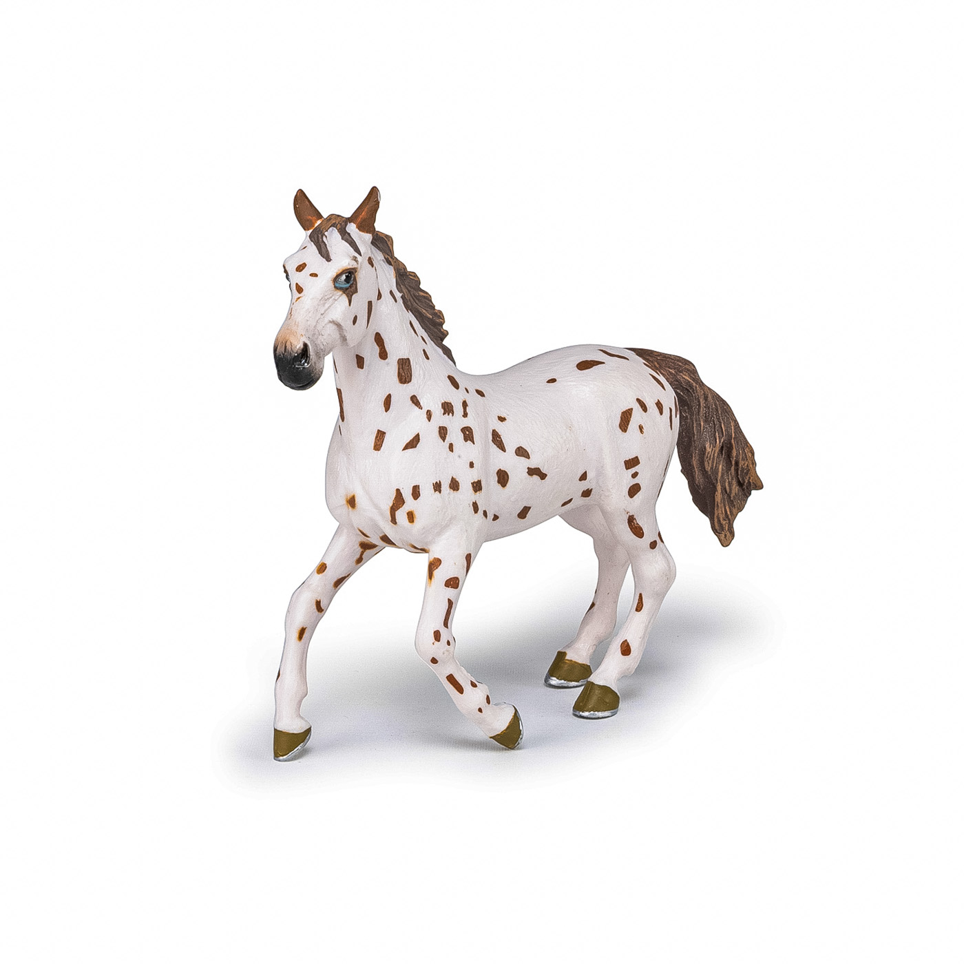 Figurină iapă Appaloosa Papo, pictată manual, realistă, 13 cm