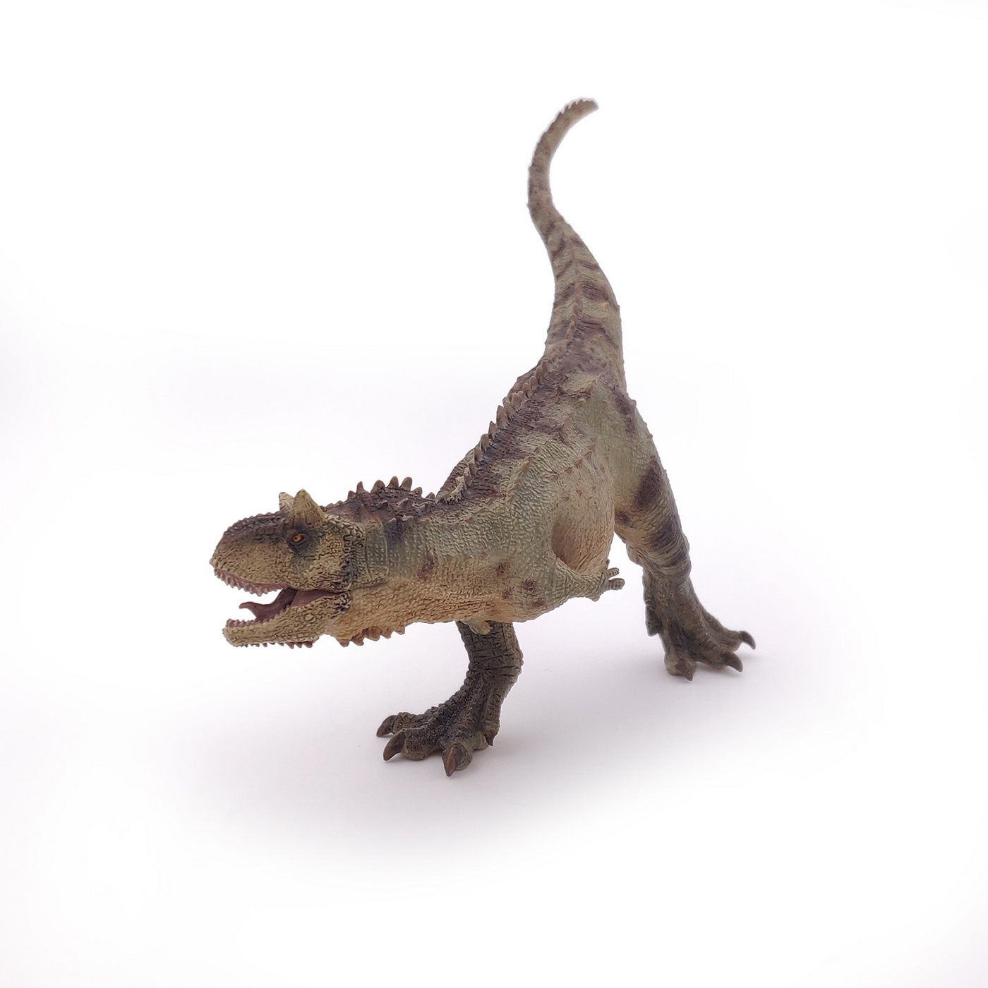 Figurină dinozaur Carnotaurus Papo, realistă, pictată manual, 19 cm