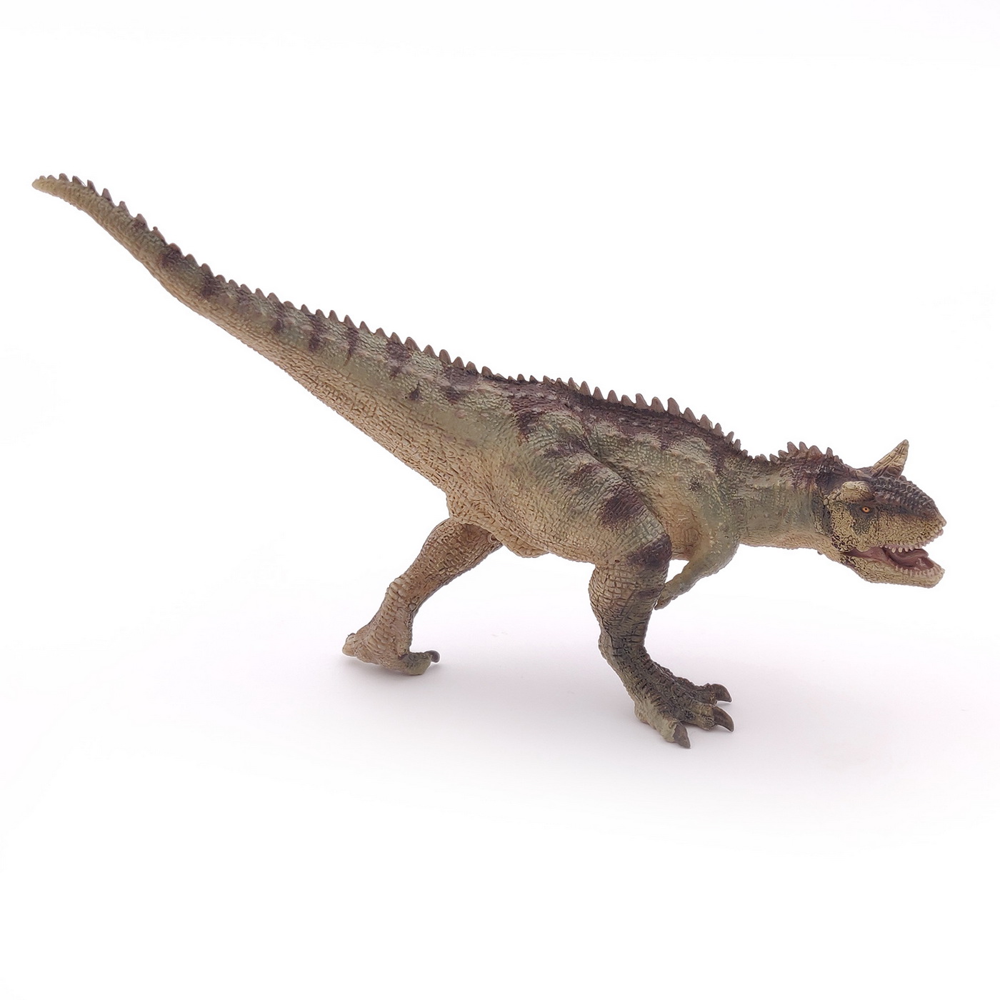 Figurină dinozaur Carnotaurus Papo, realistă, pictată manual, 19 cm