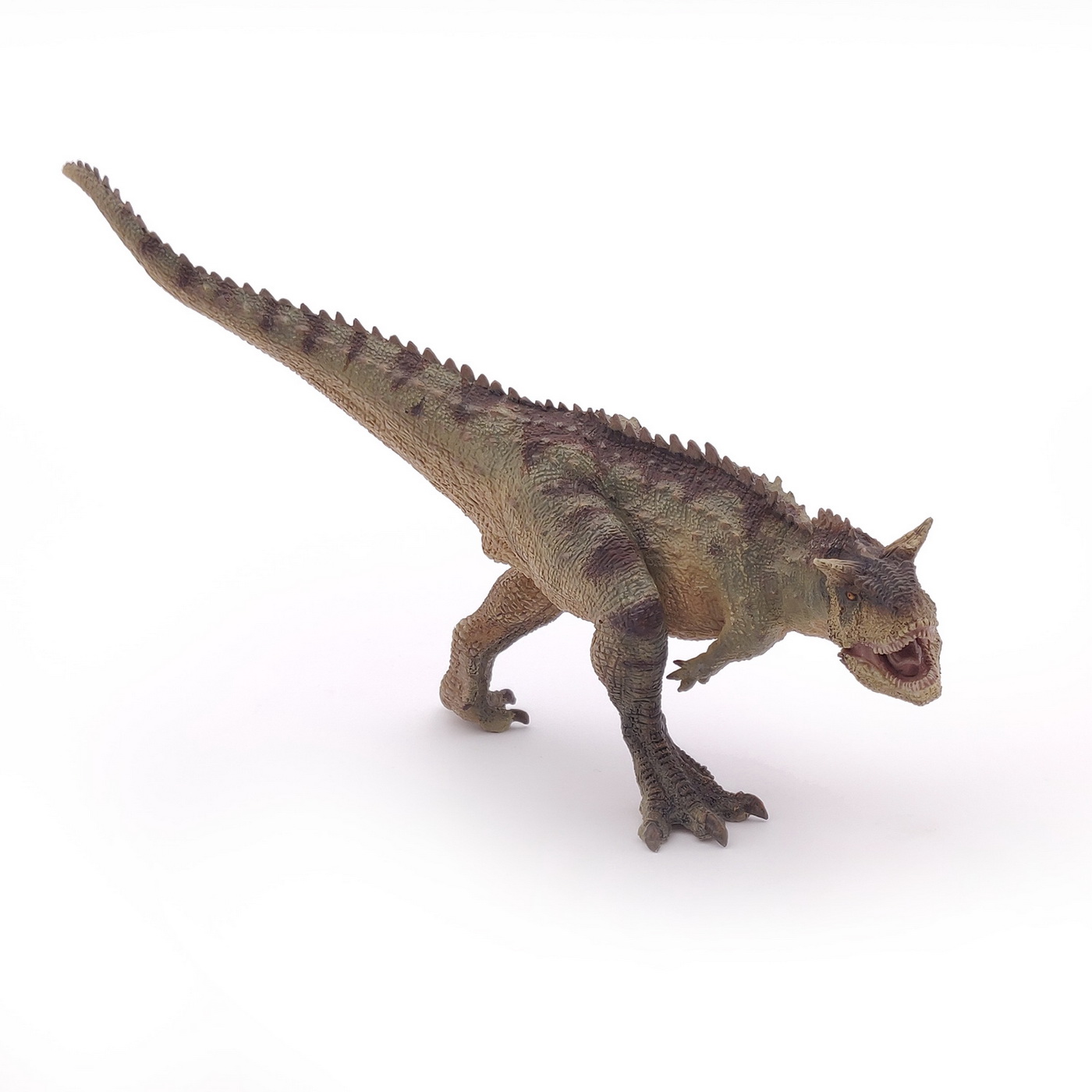 Figurină dinozaur Carnotaurus Papo, realistă, pictată manual, 19 cm