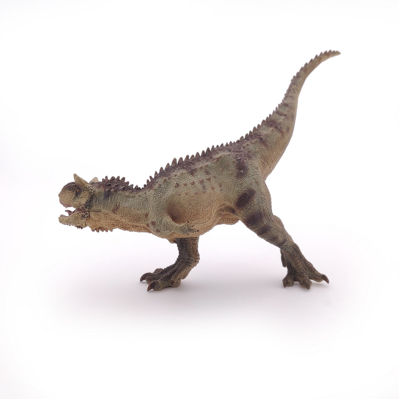 Figurină dinozaur Carnotaurus Papo, realistă, pictată manual, 19 cm