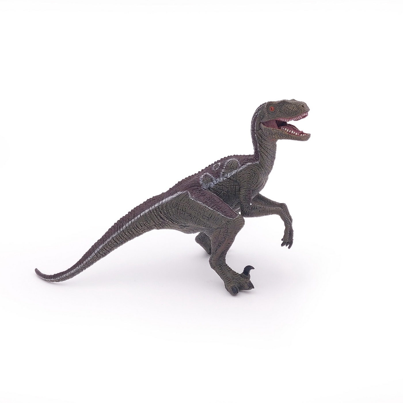 Figurina dinozaur Velociraptor Papo, pictata manual, 9.8 cm
