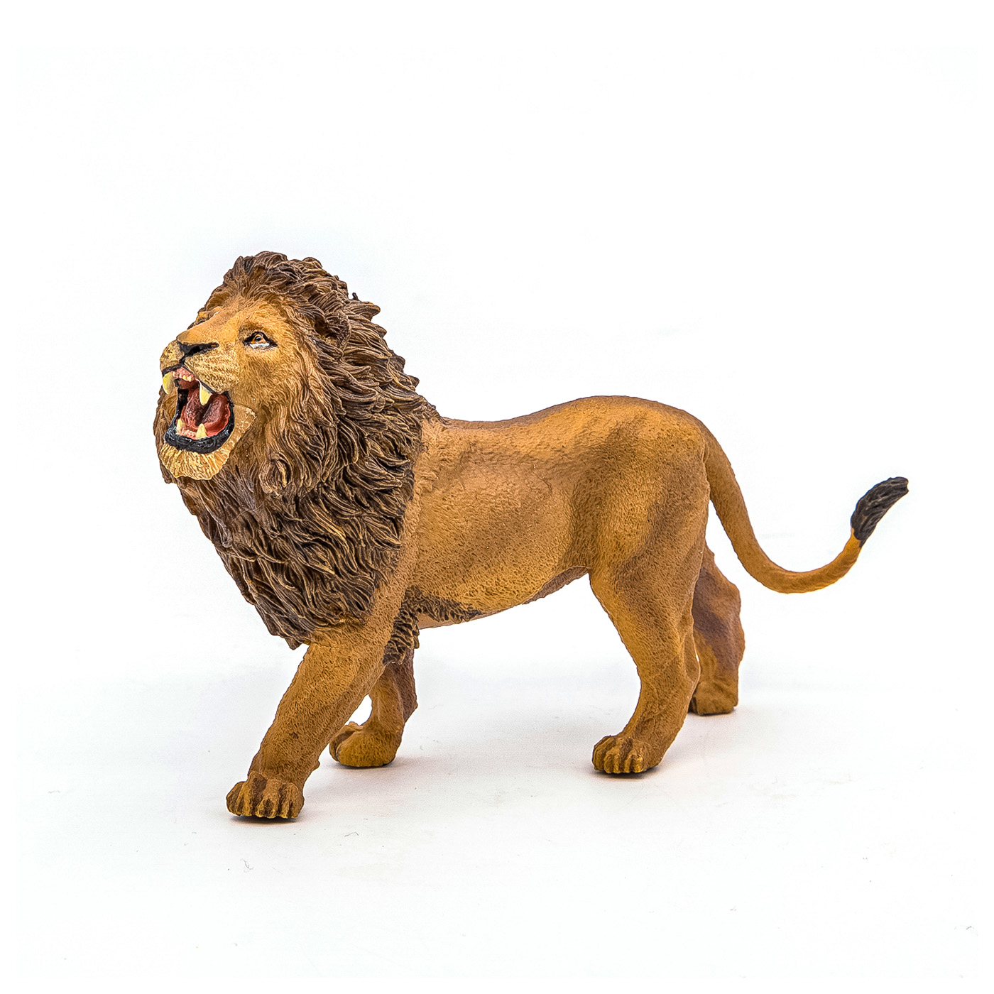 Figurina leu african Papo, pictata manual, pentru copii 3+