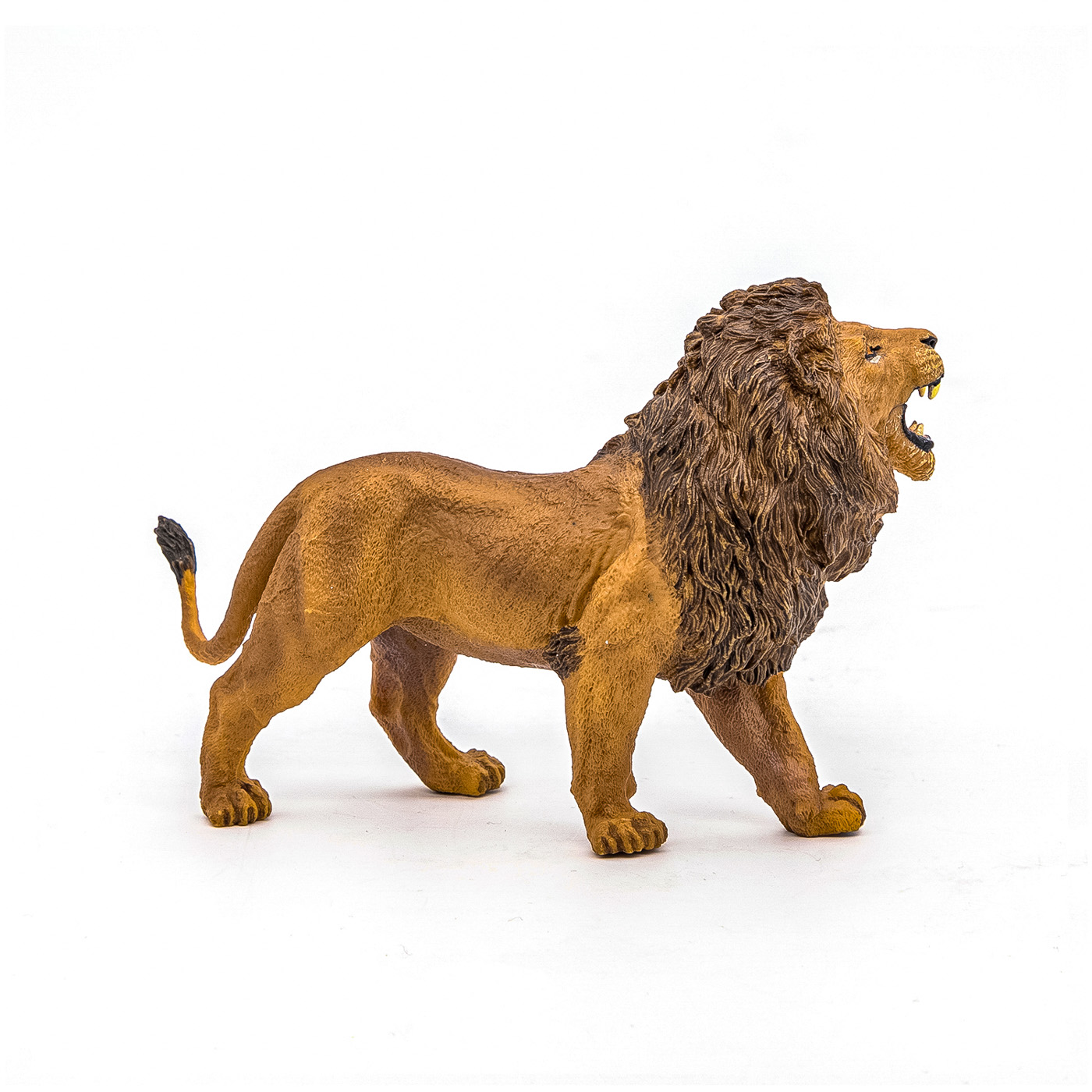 Figurina leu african Papo, pictata manual, pentru copii 3+