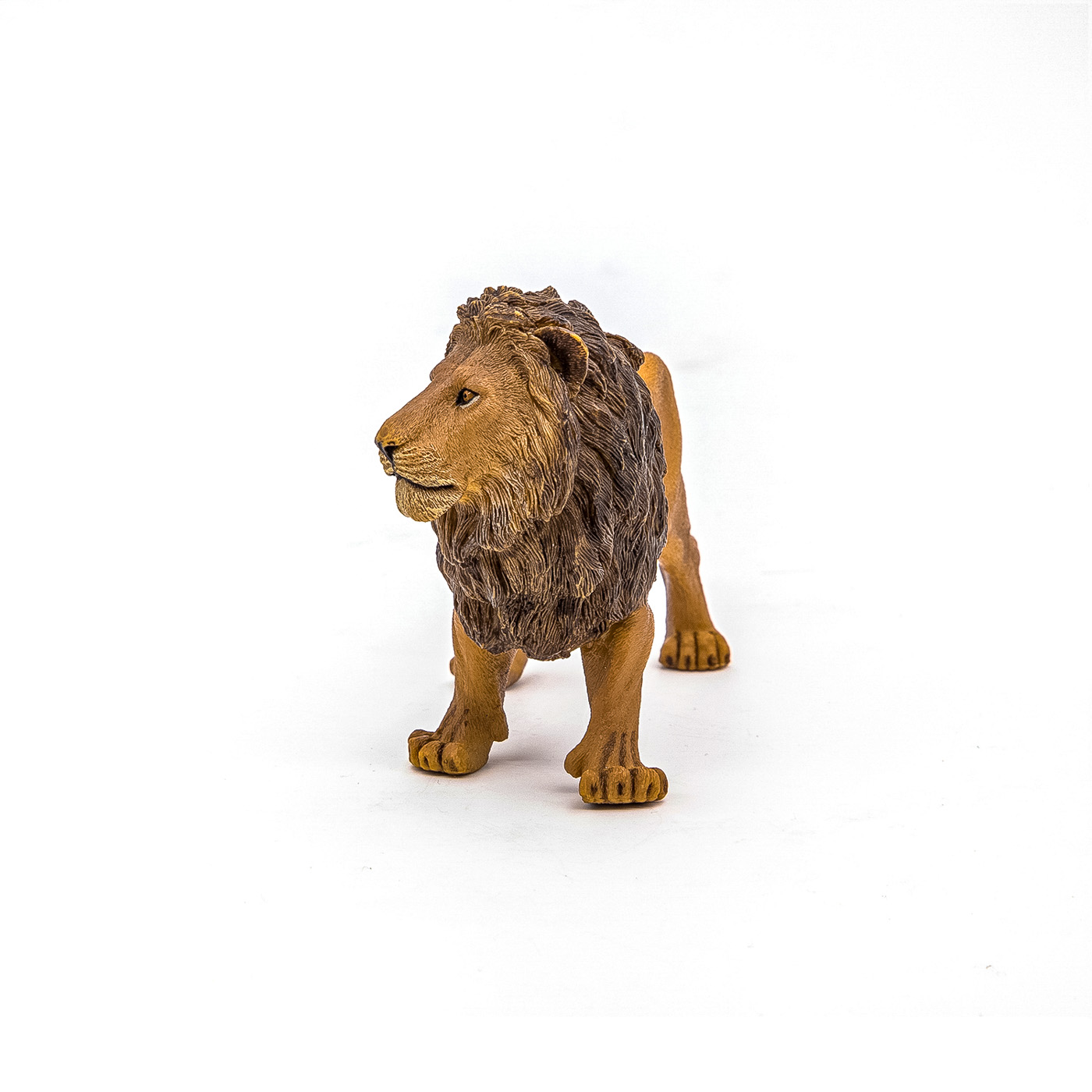 Figurina leu Papo realistă, pictată manual, pentru copii 3+