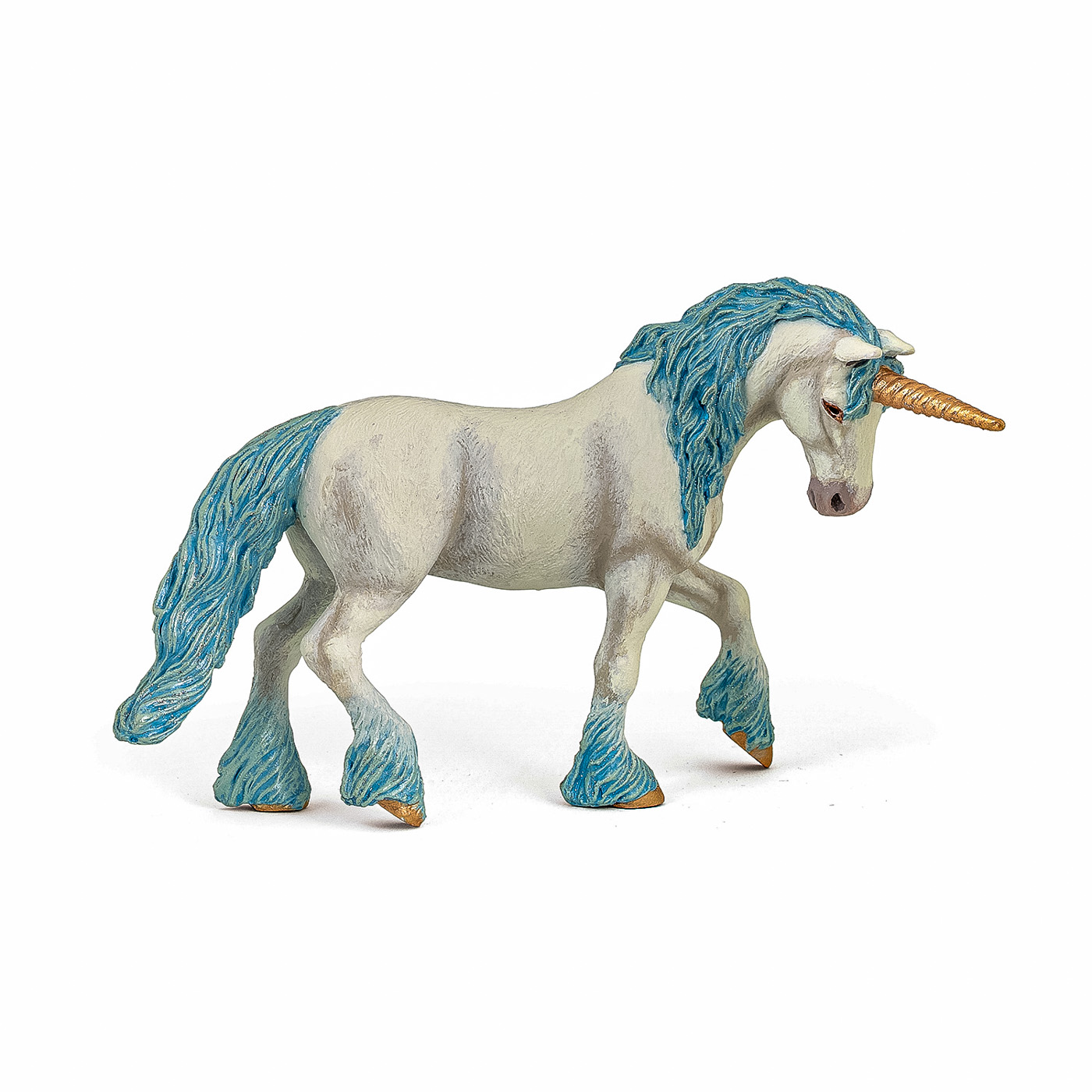 Figurina unicorn magic Papo, pictata manual, pentru copii 3+ ani