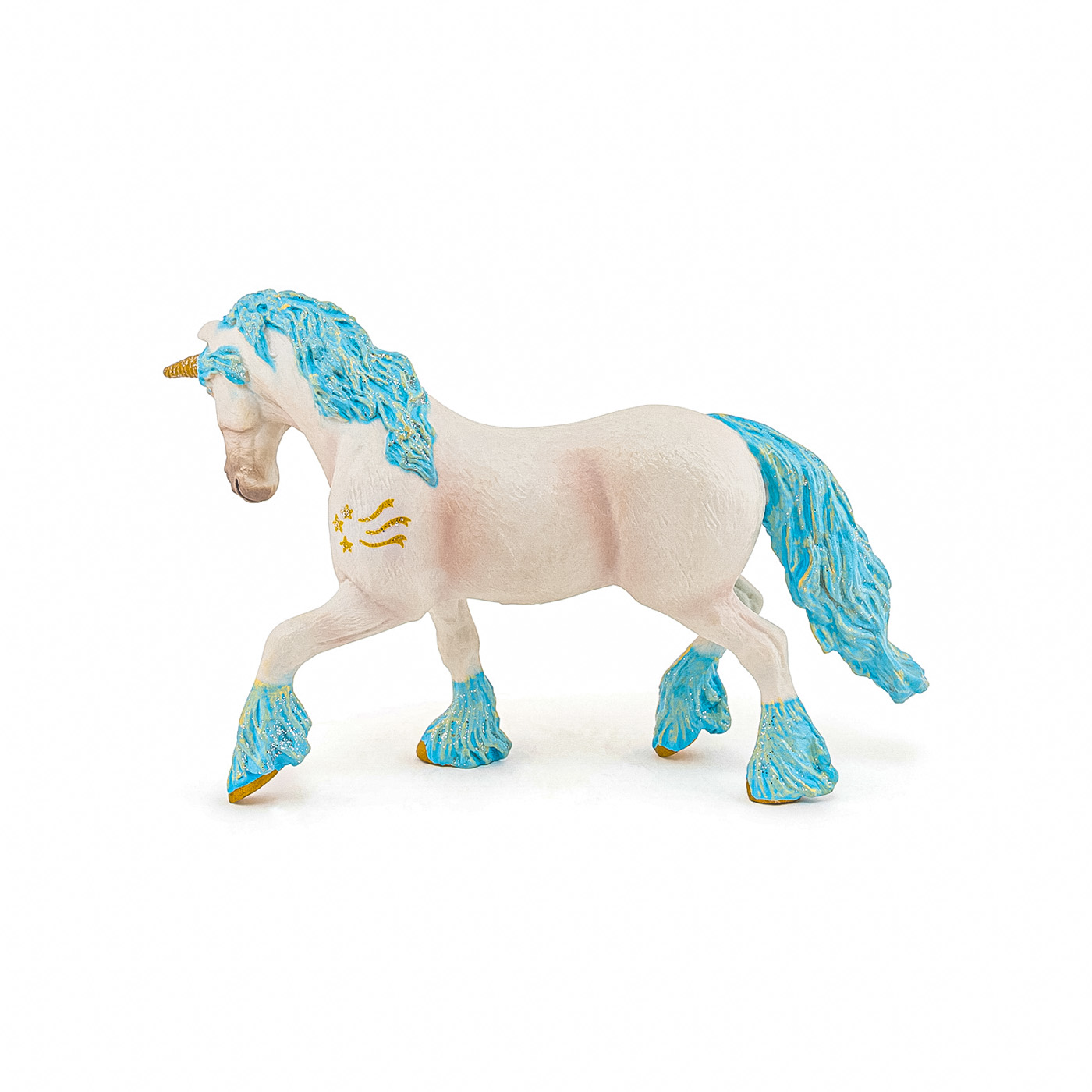 Figurina unicorn magic Papo, pictata manual, pentru copii 3+ ani