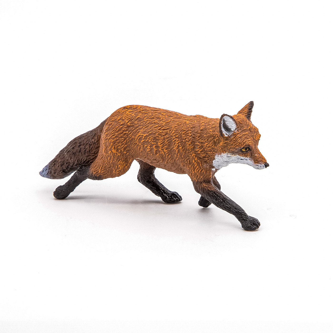 Figurina vulpe Papo pictata manual, animal salbatic realist