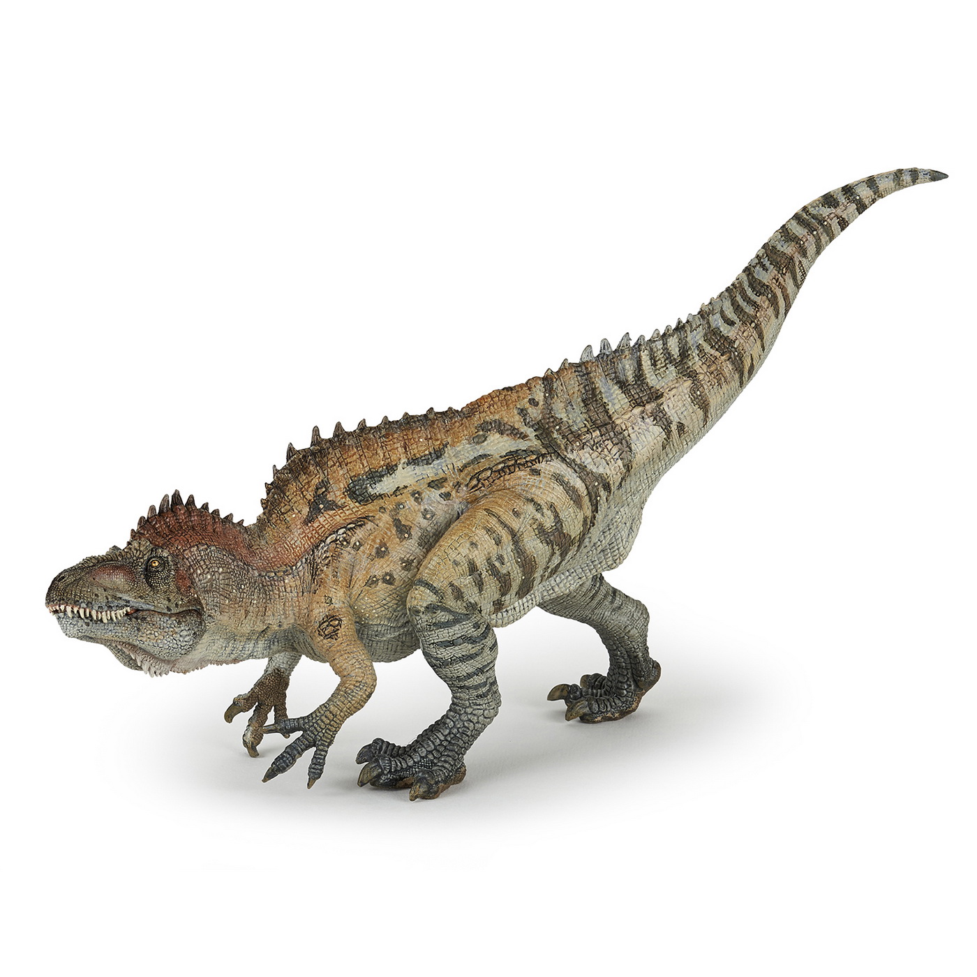 Figurina dinozaur Papo Acrocanthosaurus, realistă, pictată manual