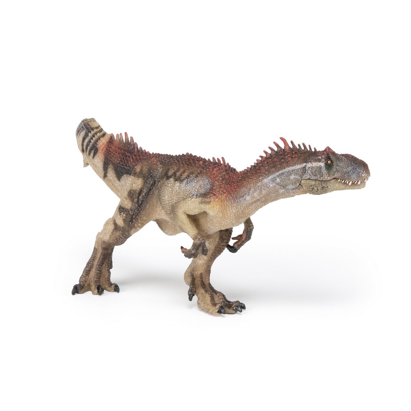 Figurina dinozaur Allosaurus Papo, pictata manual, 24,5 cm
