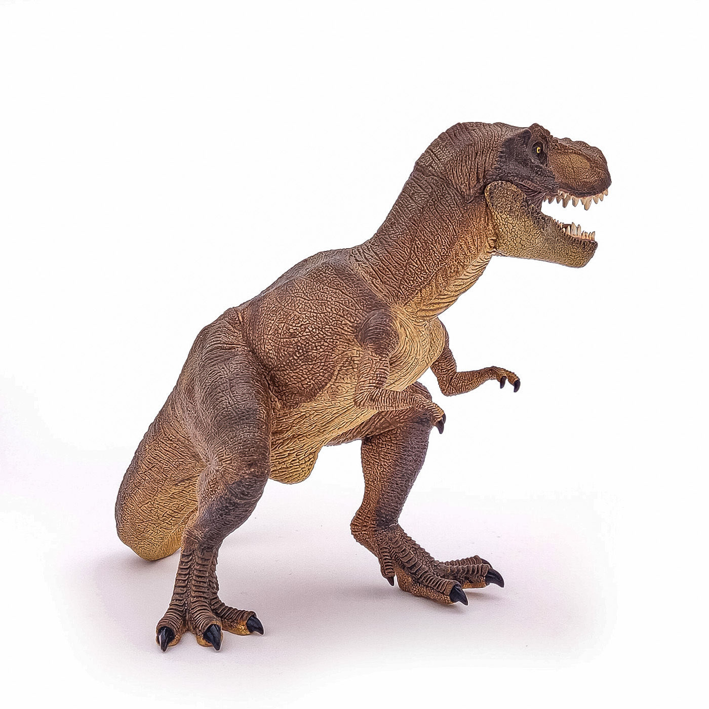 Figurina dinozaur T-Rex Papo pictata manual, cu mandibula mobila