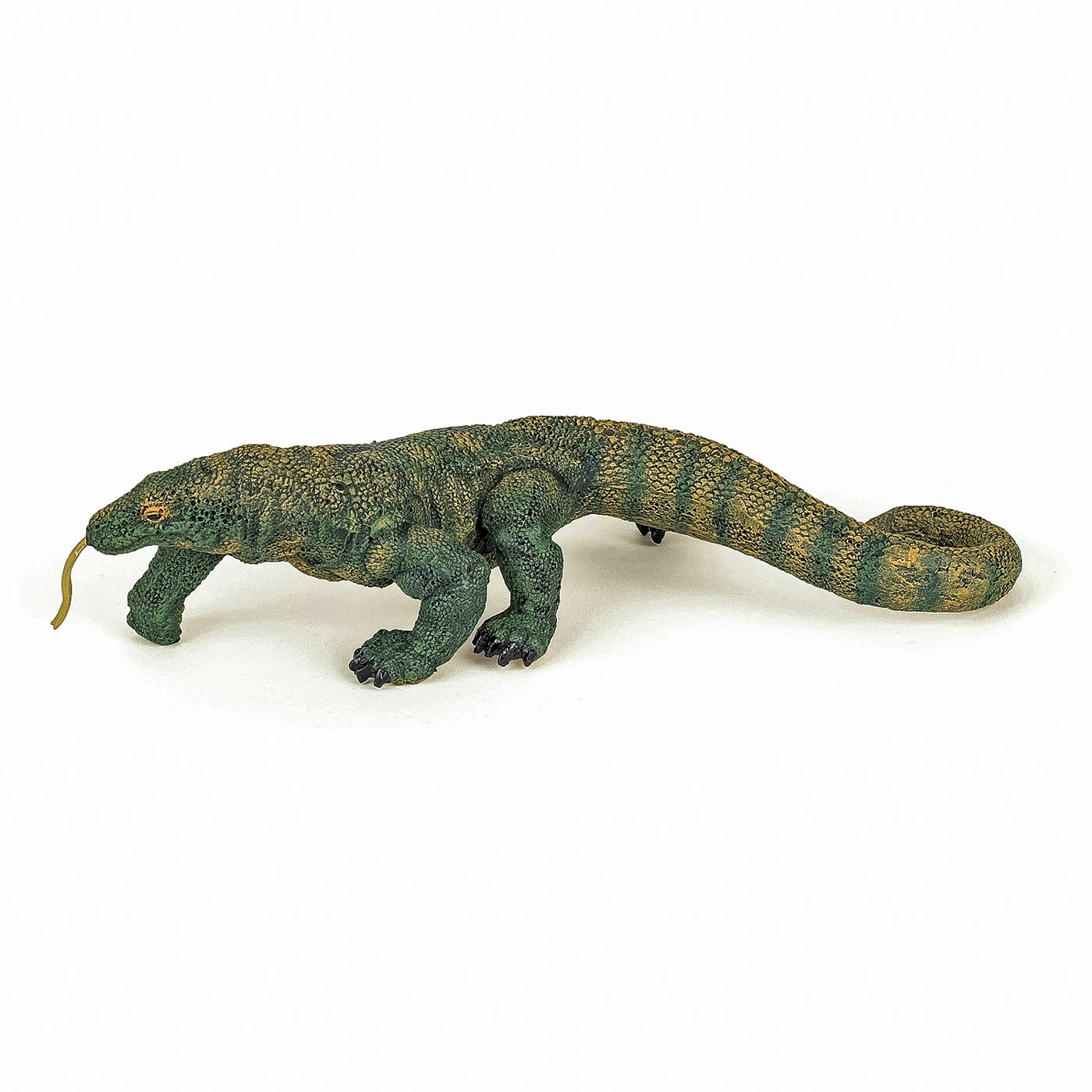 Figurina Dragon de Komodo Papo, pictata manual, 16,3 cm