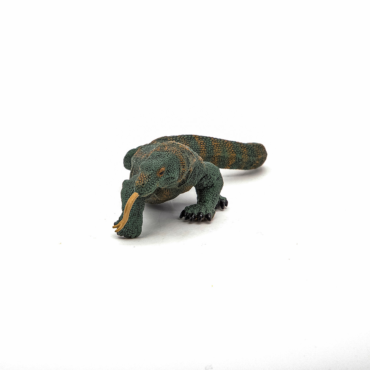 Figurina Dragon de Komodo Papo, pictata manual, 16,3 cm