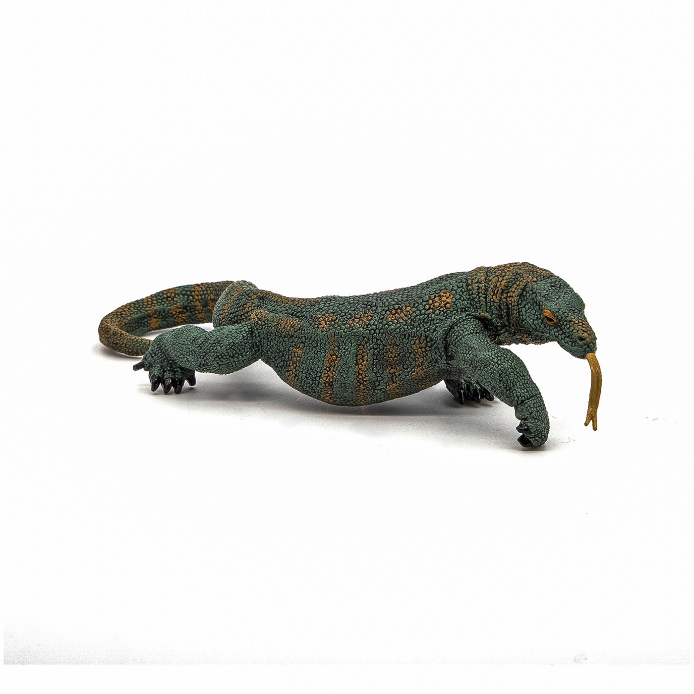 Figurina Dragon de Komodo Papo, pictata manual, 16,3 cm