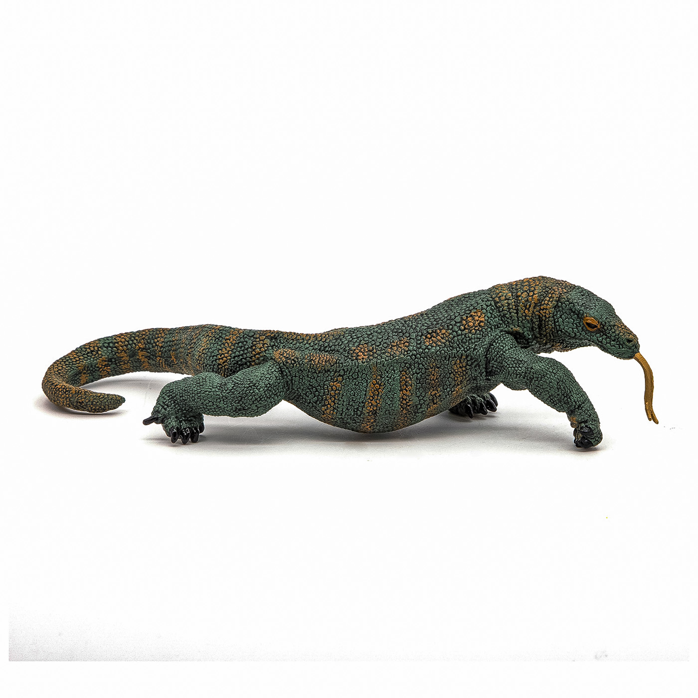 Figurina Dragon de Komodo Papo, pictata manual, 16,3 cm