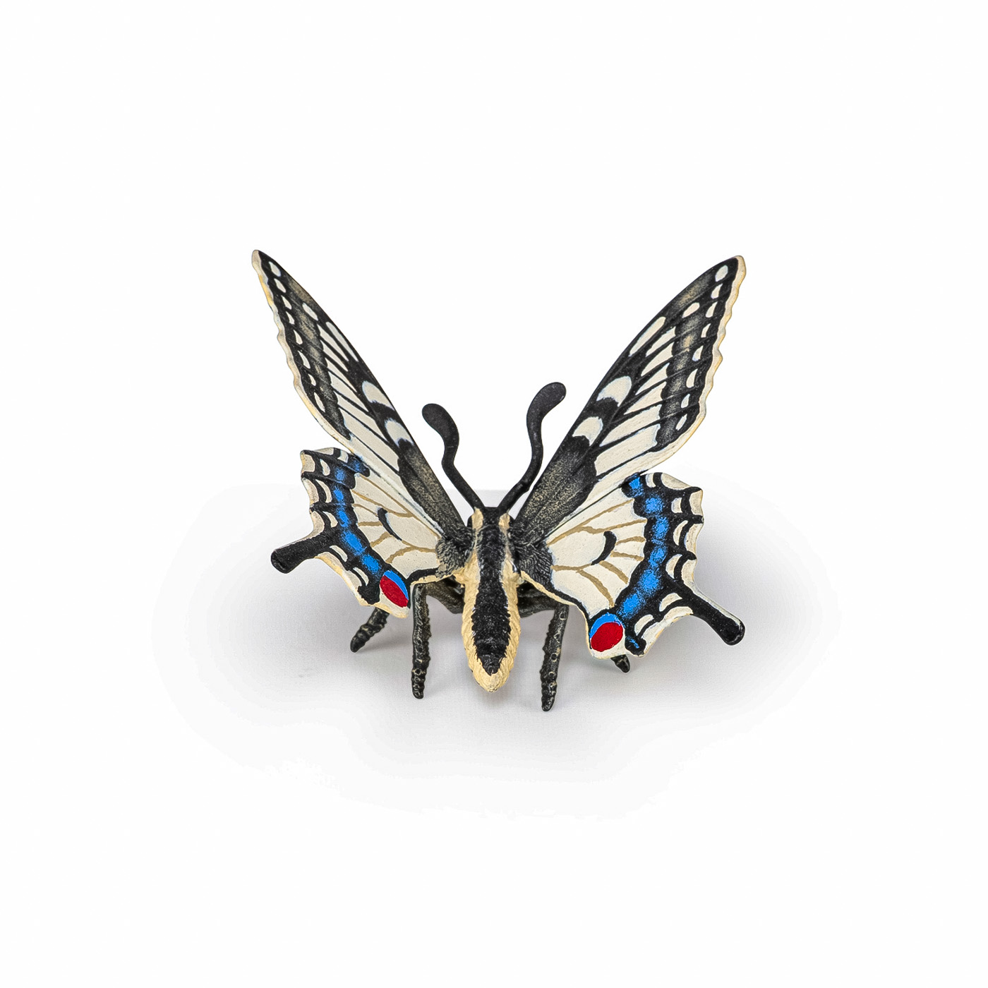 Figurină Papo Fluture Coada-Rândunicii, pictată manual, multicolor