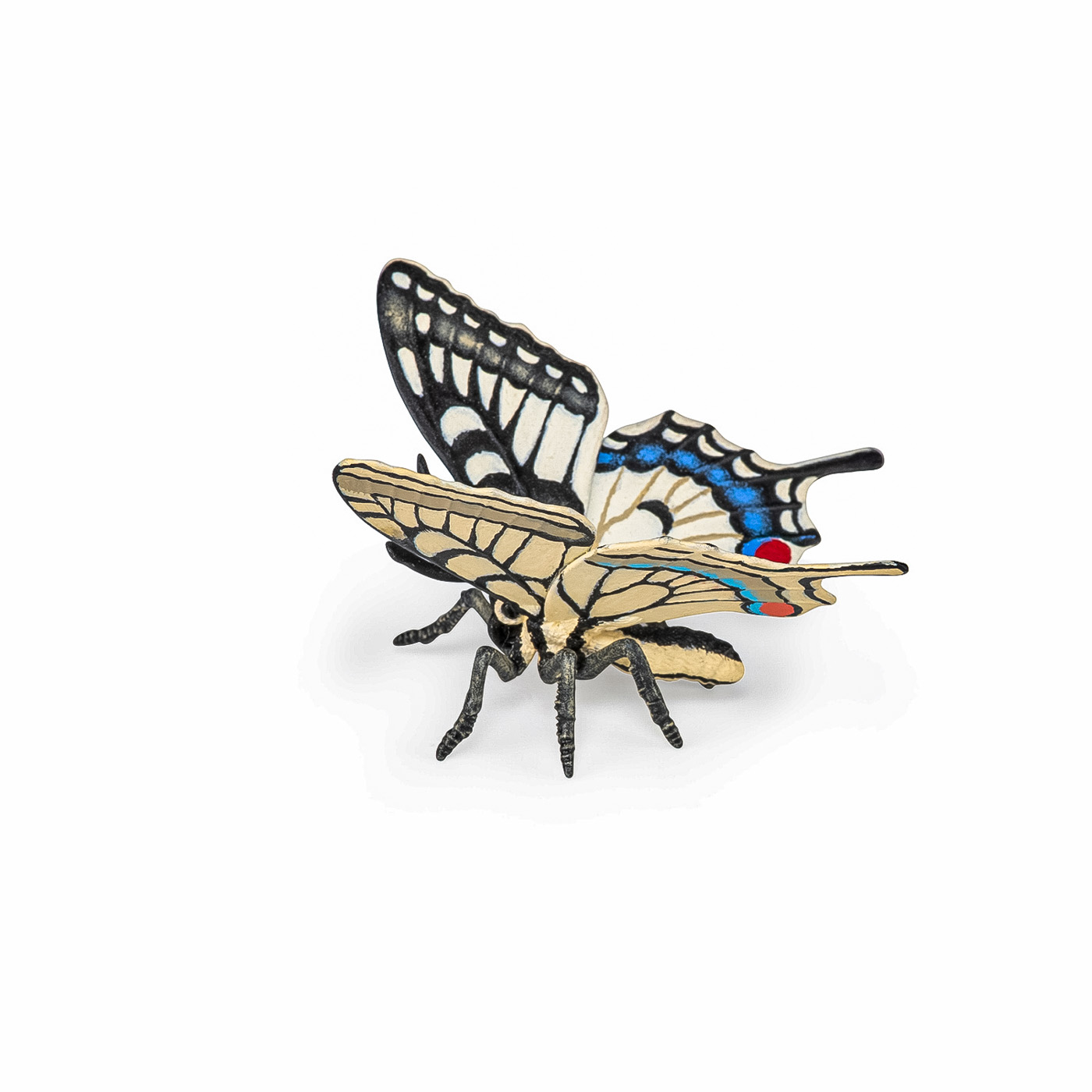 Figurină Papo Fluture Coada-Rândunicii, pictată manual, multicolor