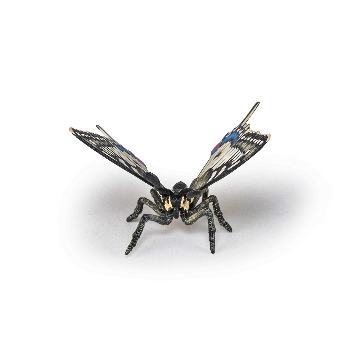 Figurină Papo Fluture Coada-Rândunicii, pictată manual, multicolor