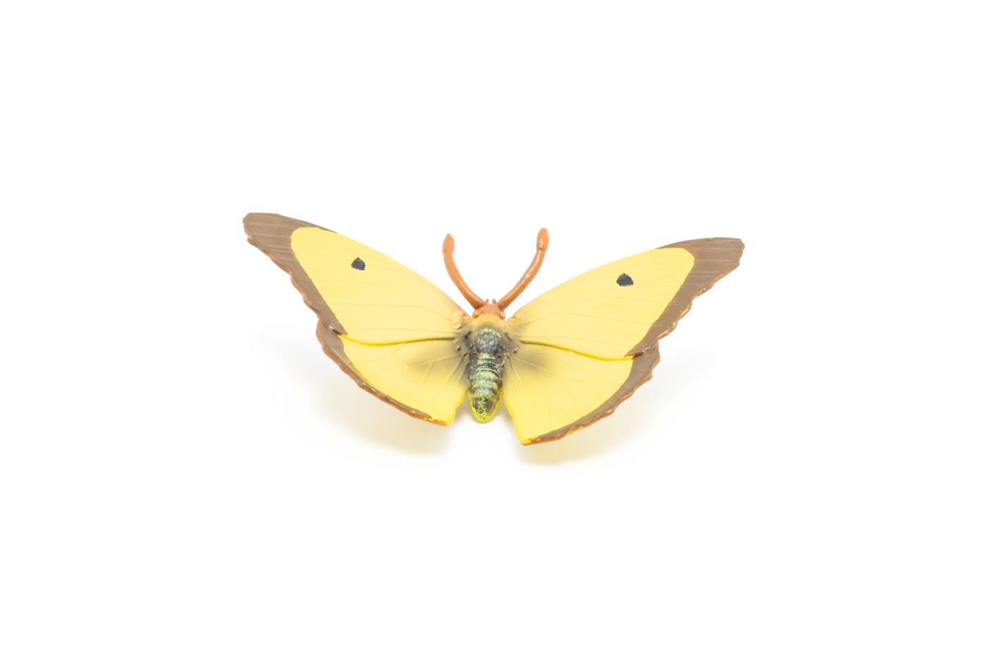 Figurină fluture galben Papo, jucărie educativă pictată manual