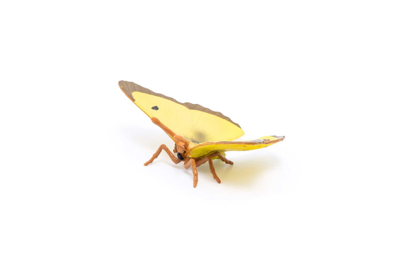 Figurină fluture galben Papo, jucărie educativă pictată manual