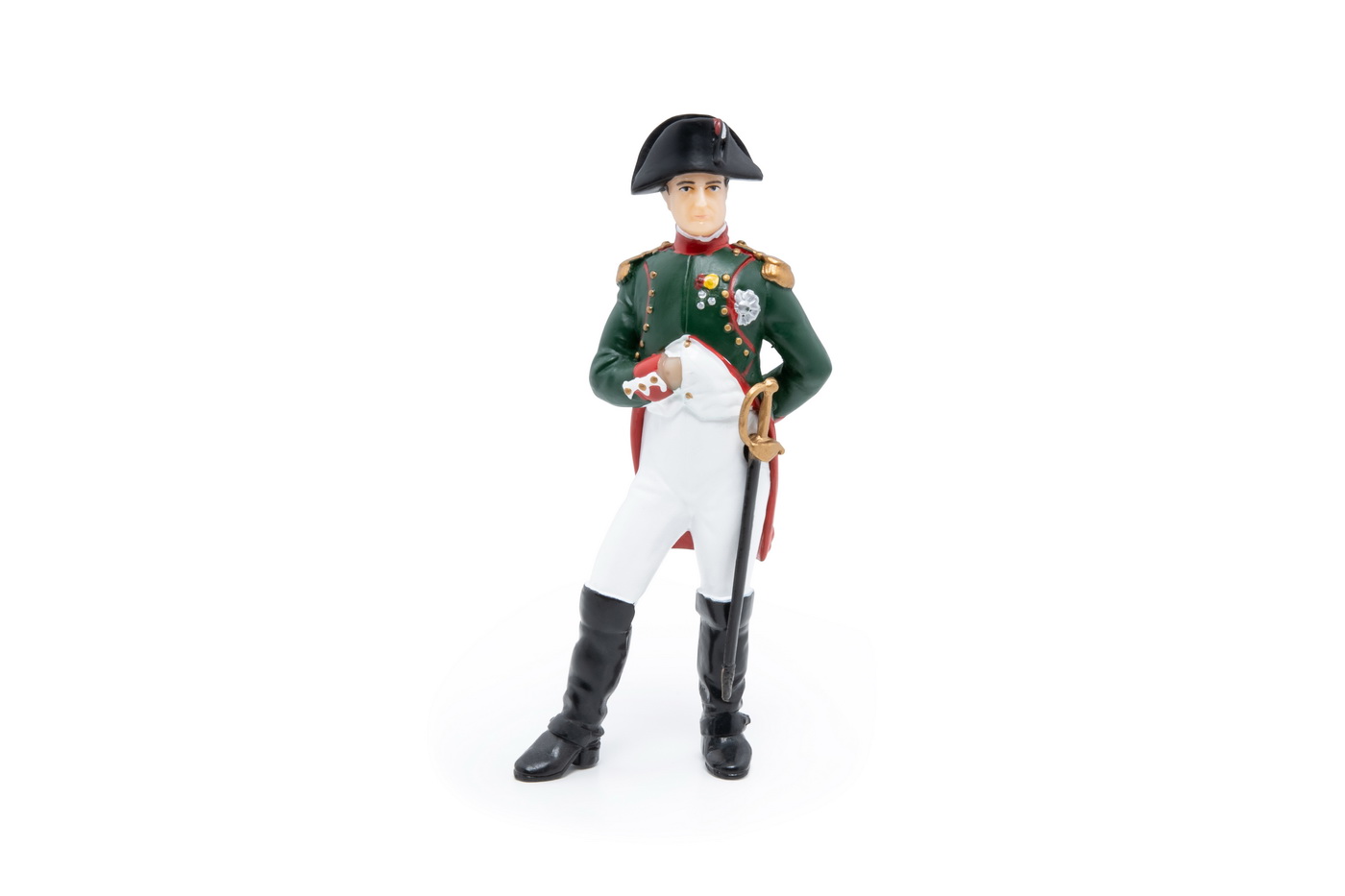 Figurina Papo Napoleon Bonaparte pictata manual, 10 cm