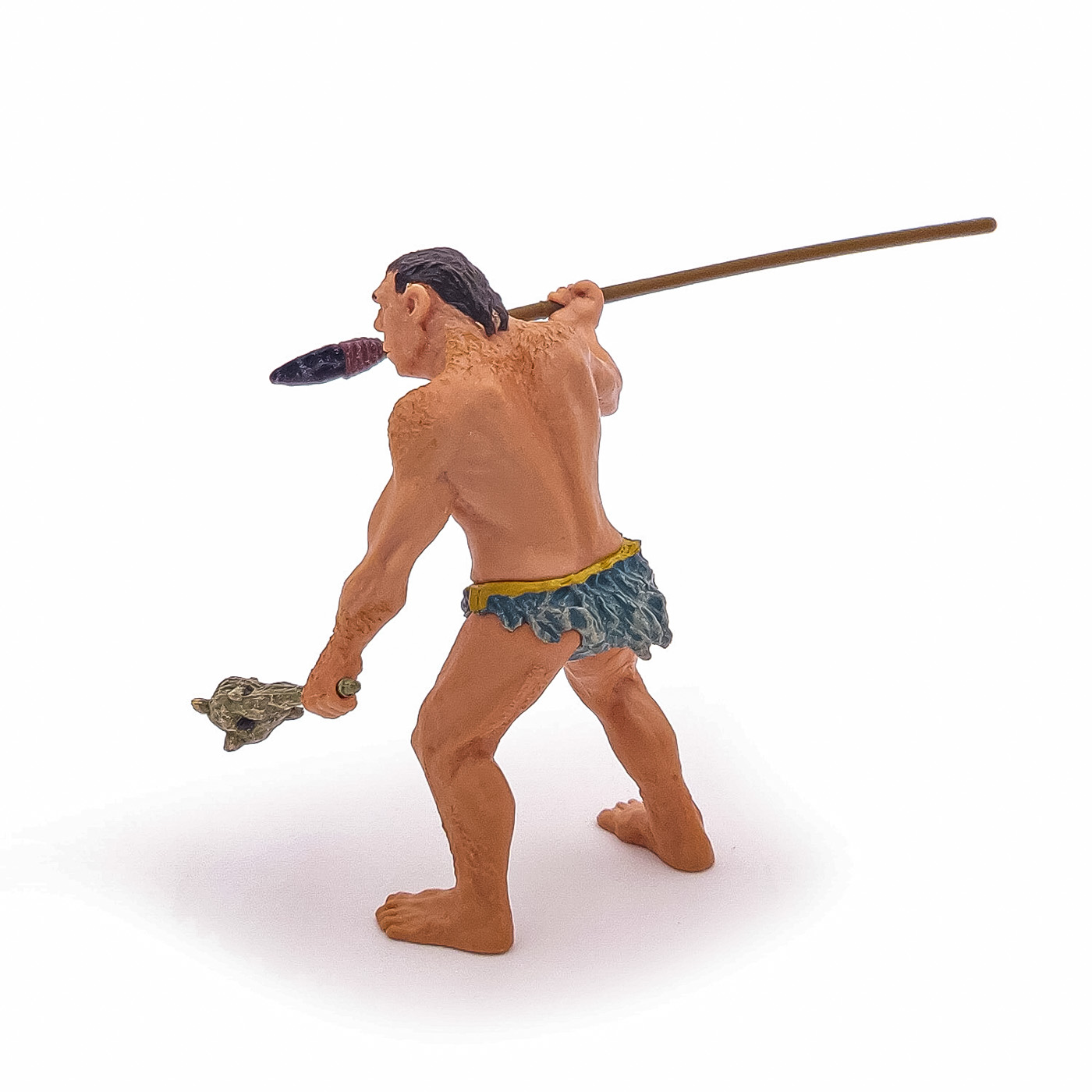 Figurina Papo Om Preistoric Neanderthal, pictata manual, 13 cm
