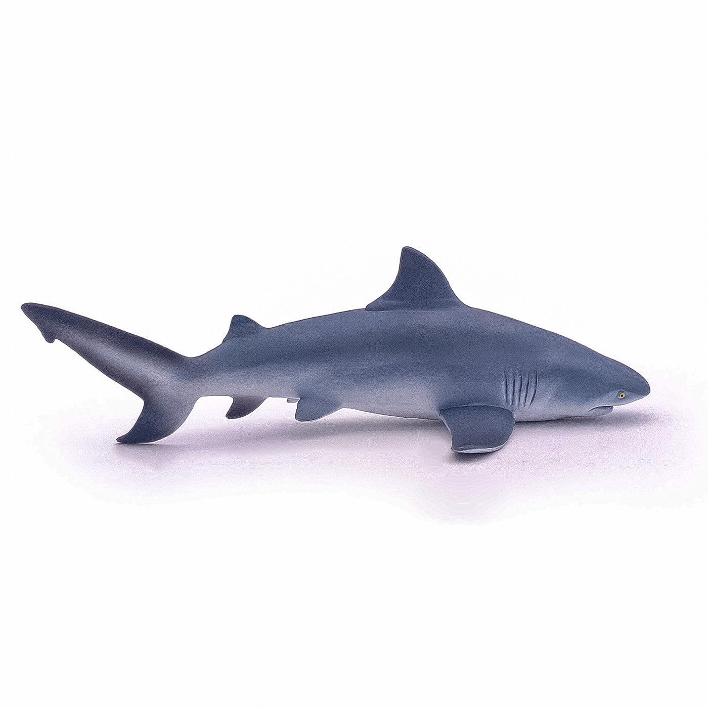 Figurina rechin taur Papo, animal marin realist, pictata manual