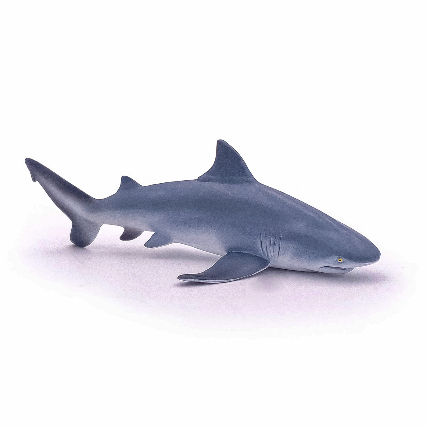 Figurina rechin taur Papo, animal marin realist, pictata manual