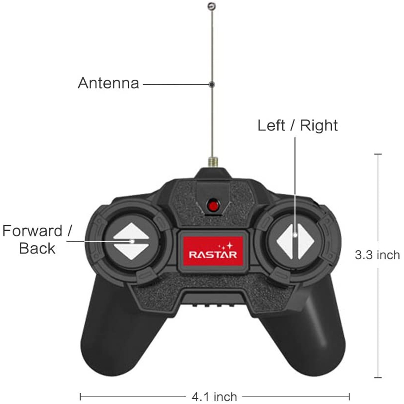 MASINA CU TELECOMANDA BUGATTI GRAND SPORT VITESSE NEGRU CU SCARA 1 LA 18